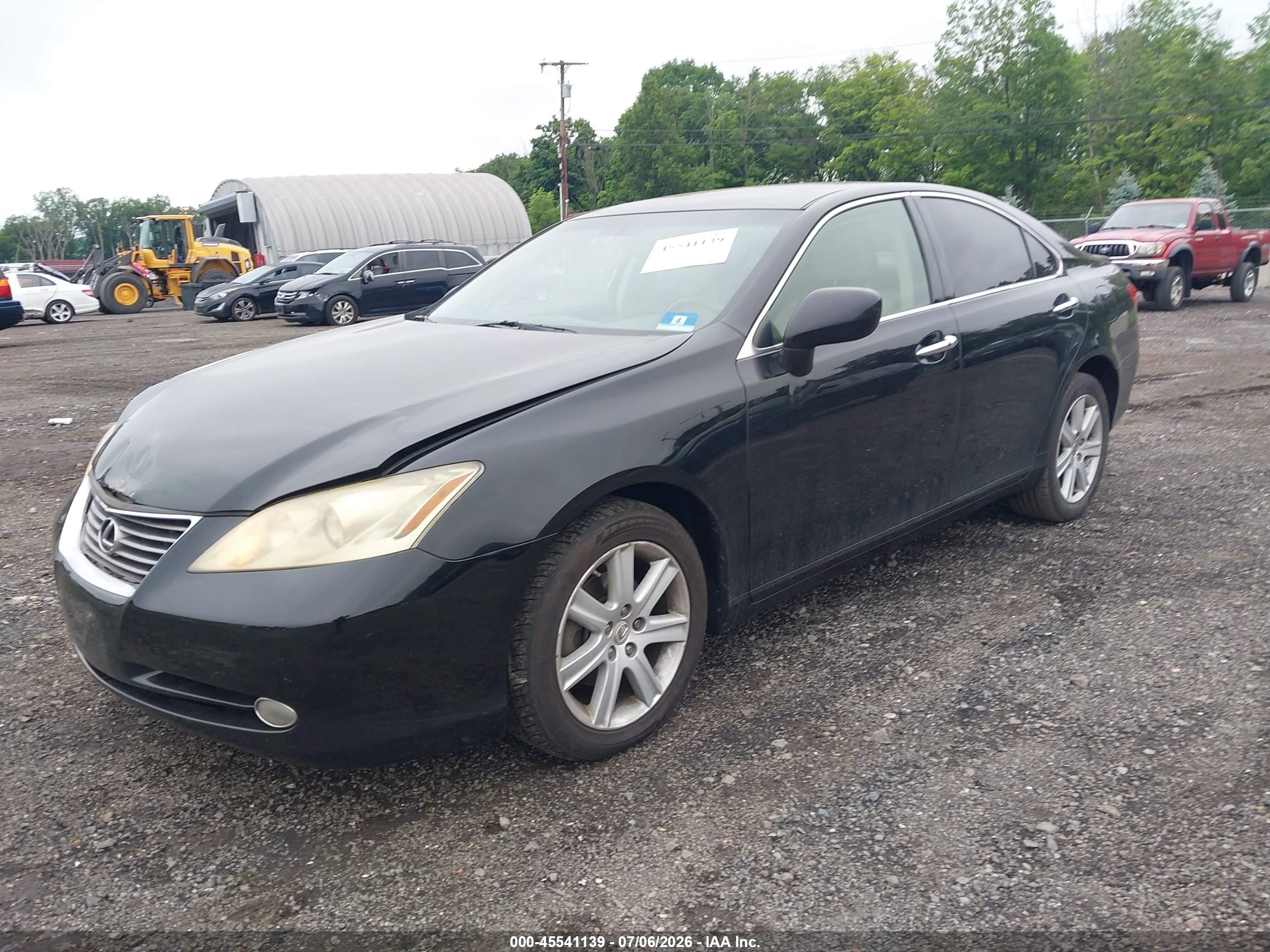 2008 Lexus Es 350   Черный vin: JTHBJ46G982225016