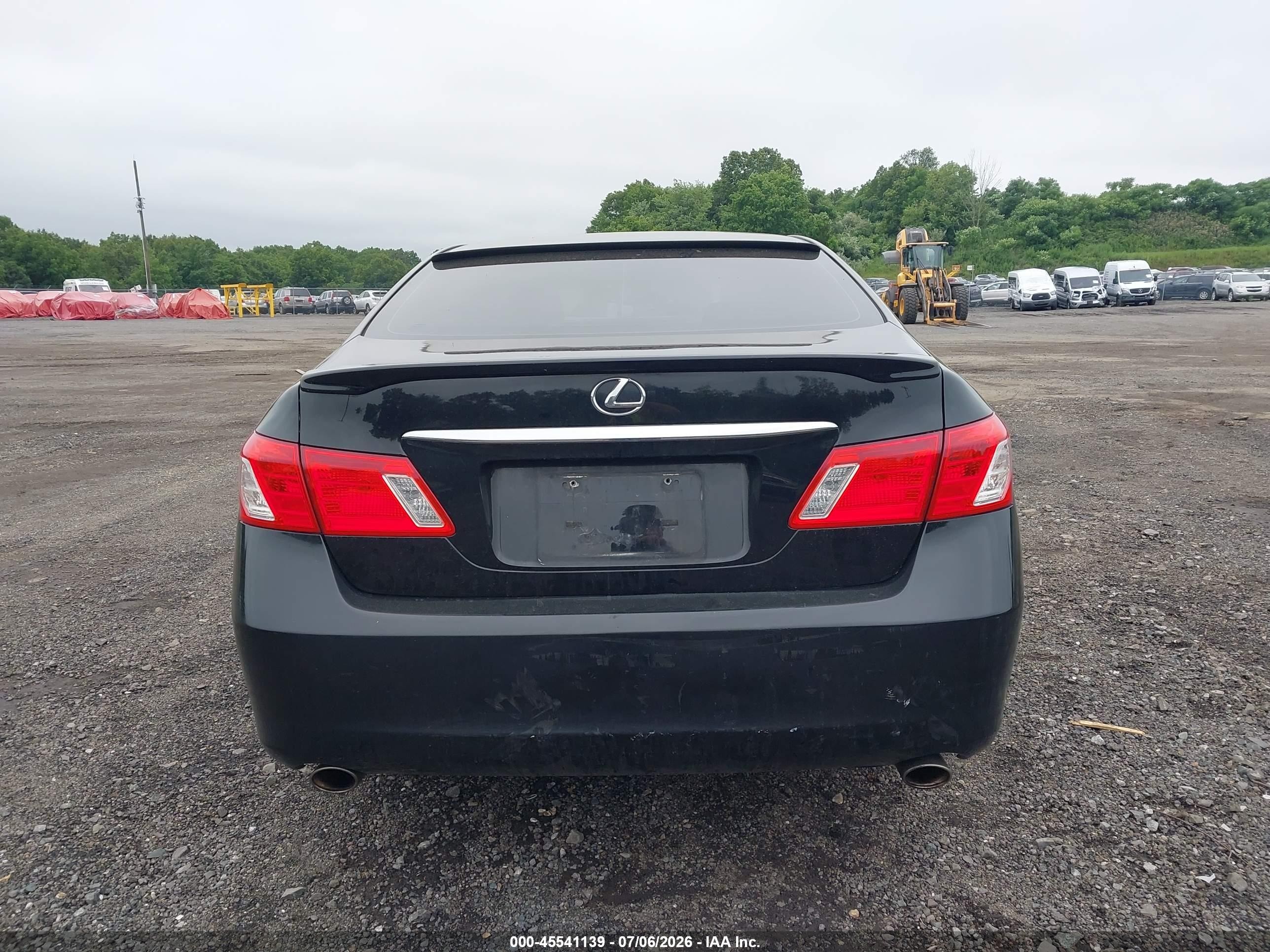 2008 Lexus Es 350   Черный vin: JTHBJ46G982225016