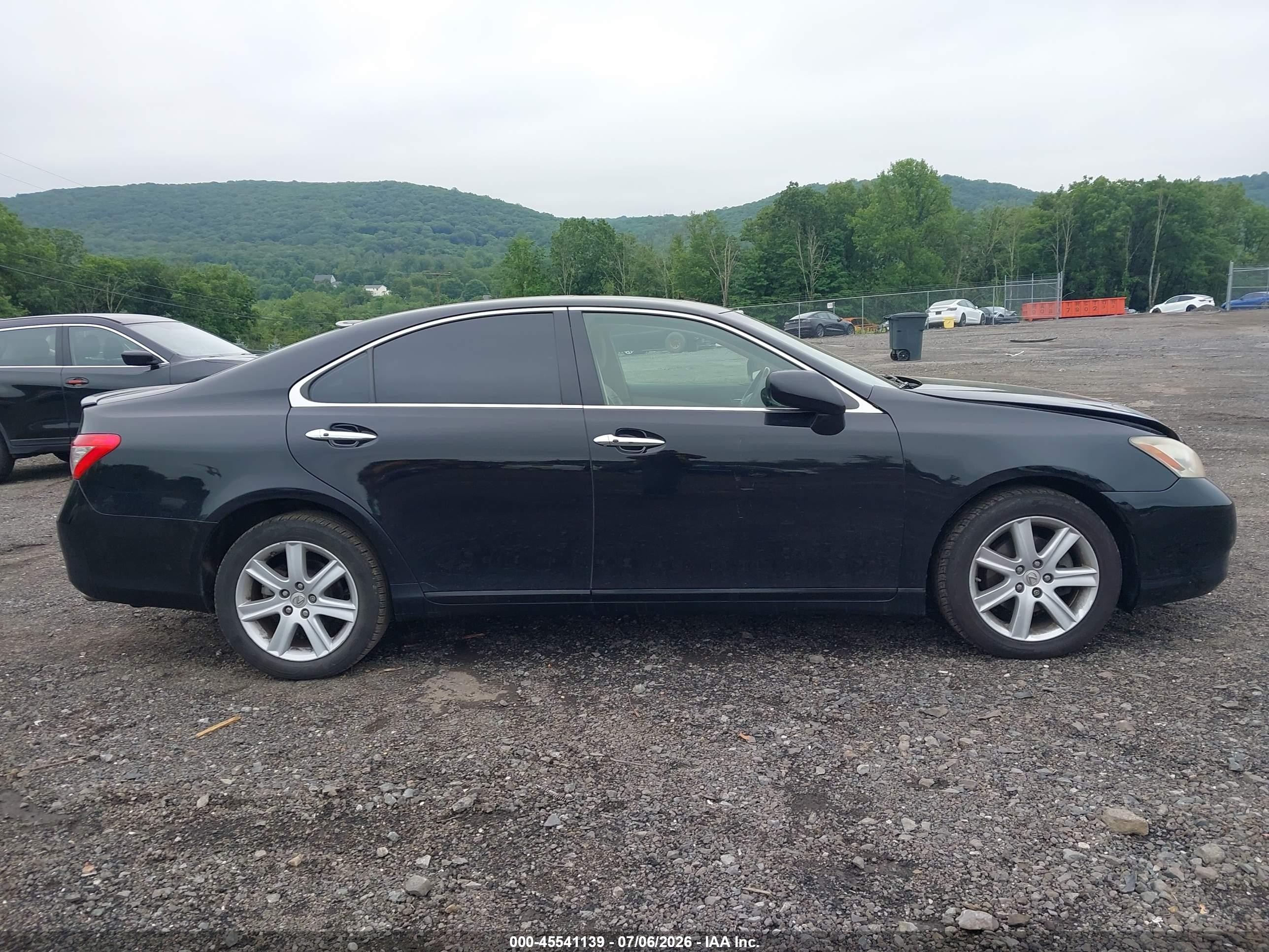 2008 Lexus Es 350   Черный vin: JTHBJ46G982225016