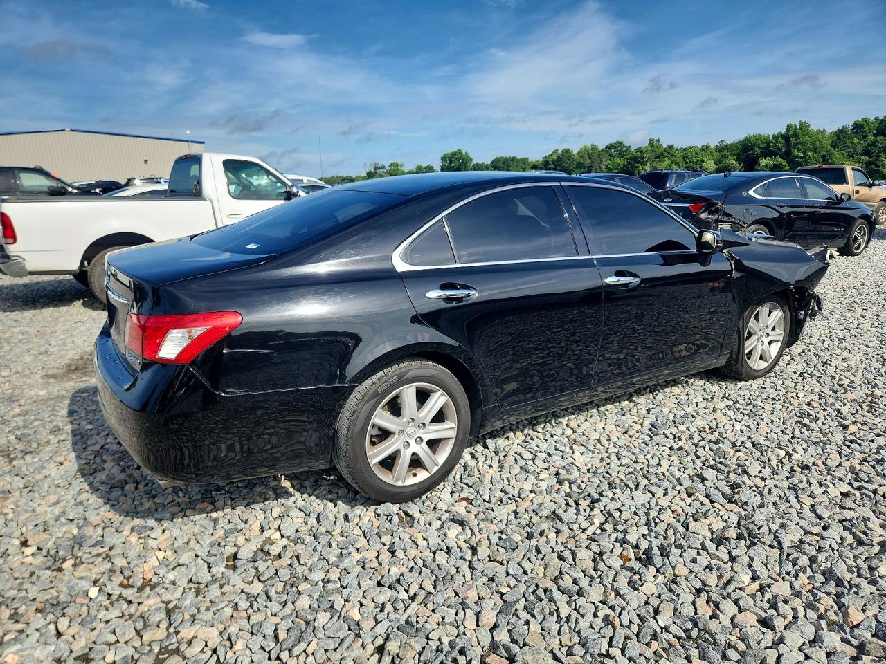 2008 Lexus Es 350 Black vin: JTHBJ46G982228093