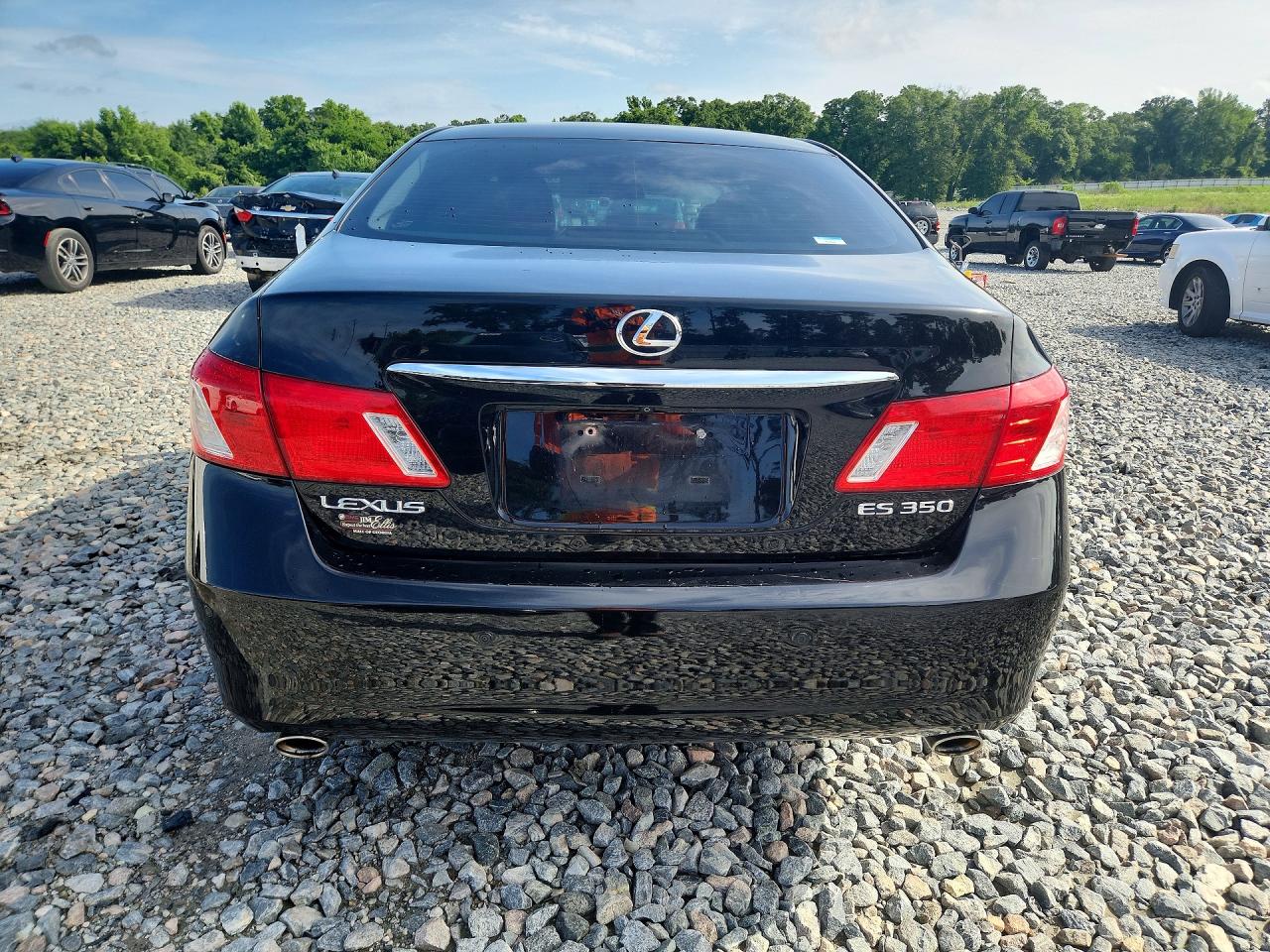 2008 Lexus Es 350 Black vin: JTHBJ46G982228093