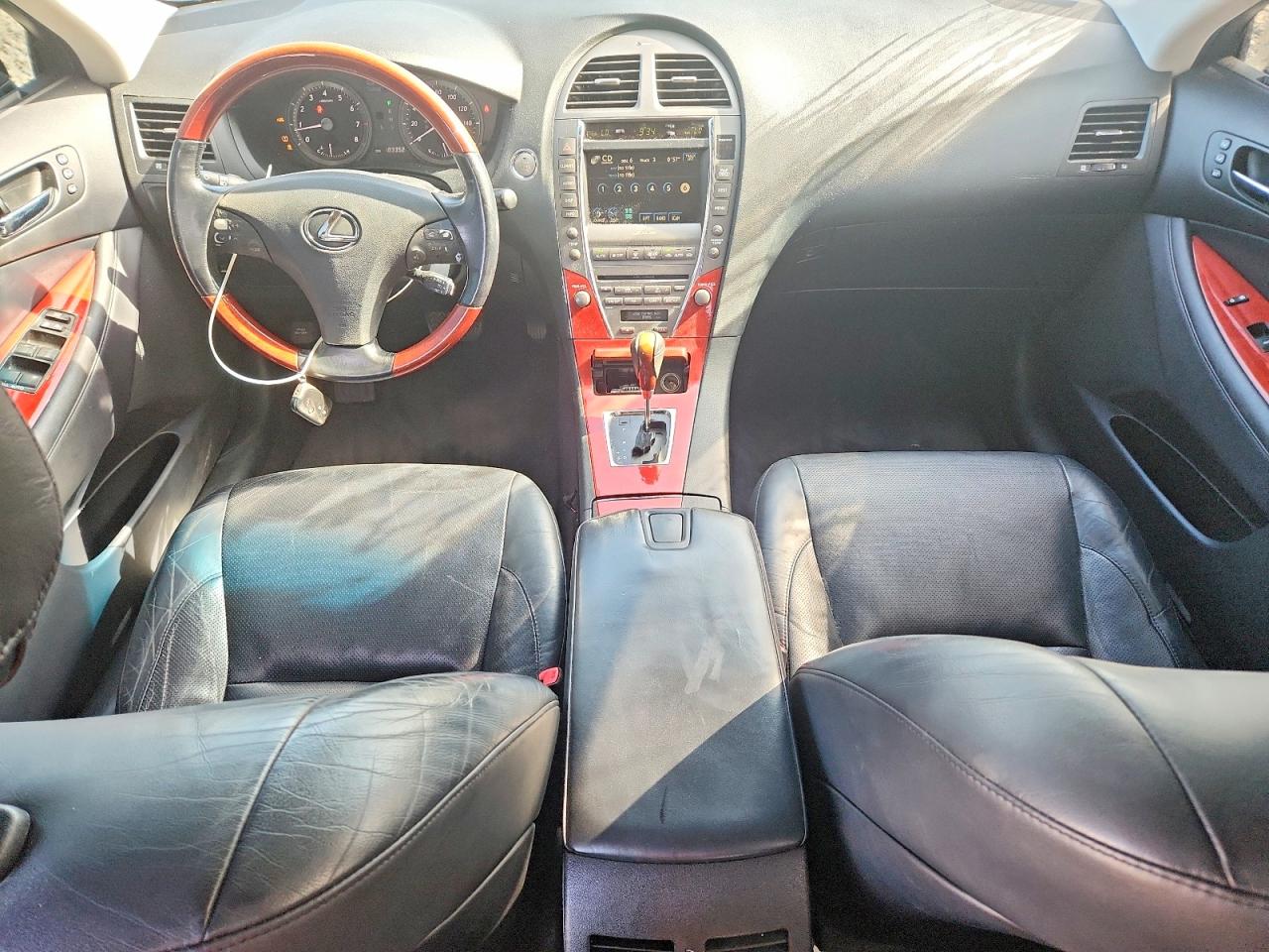 2008 Lexus Es 350 Black vin: JTHBJ46G982228093
