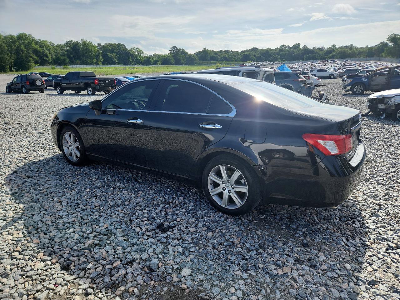 2008 Lexus Es 350 Black vin: JTHBJ46G982228093