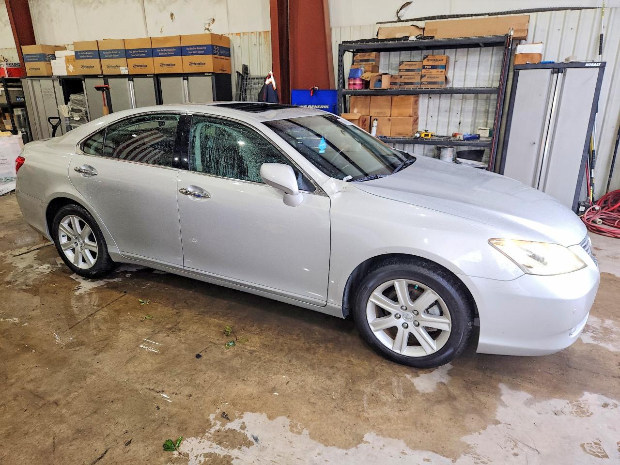 2008 Lexus Es 350 Silver vin: JTHBJ46G982234220