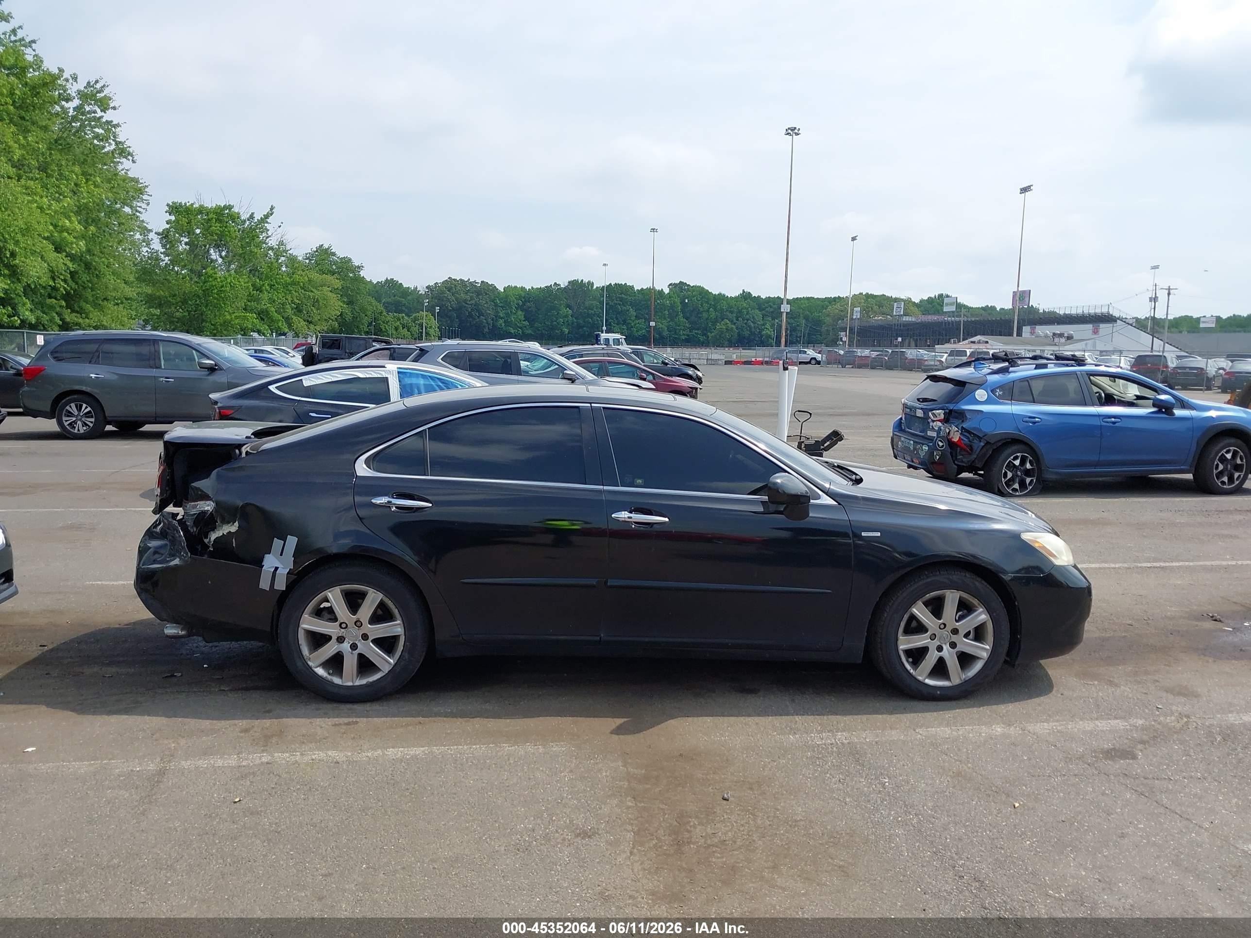 2008 Lexus Es 350   Gray vin: JTHBJ46G982245072