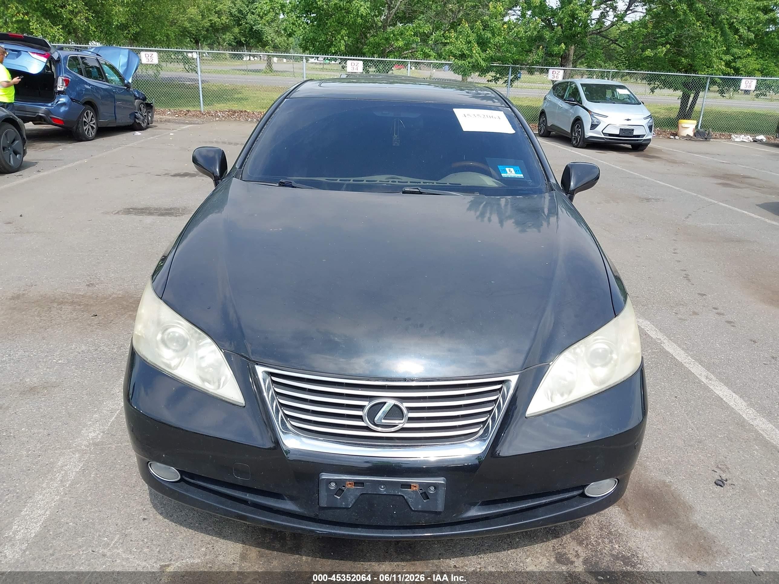 2008 Lexus Es 350   Gray vin: JTHBJ46G982245072