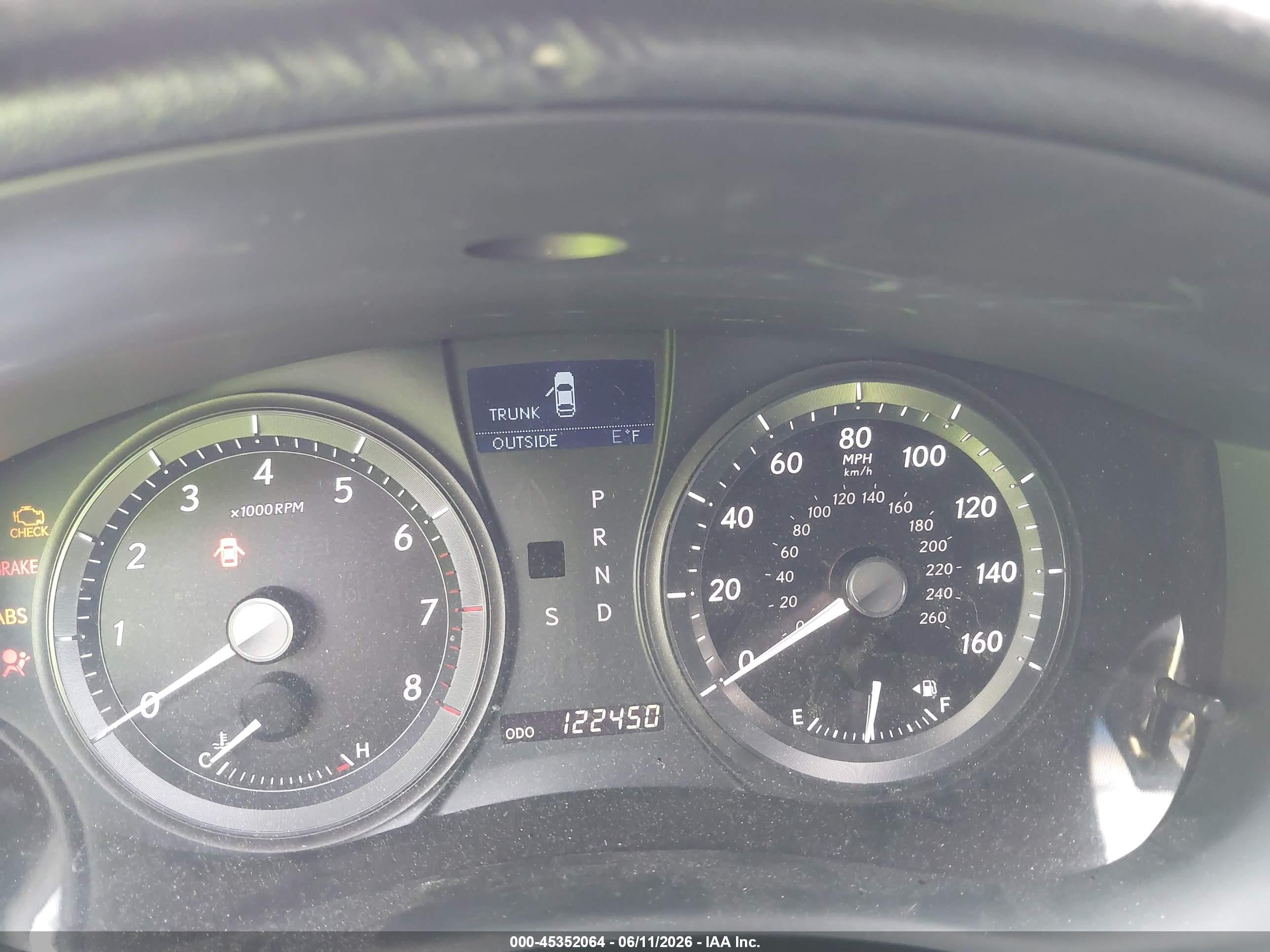 2008 Lexus Es 350   Gray vin: JTHBJ46G982245072