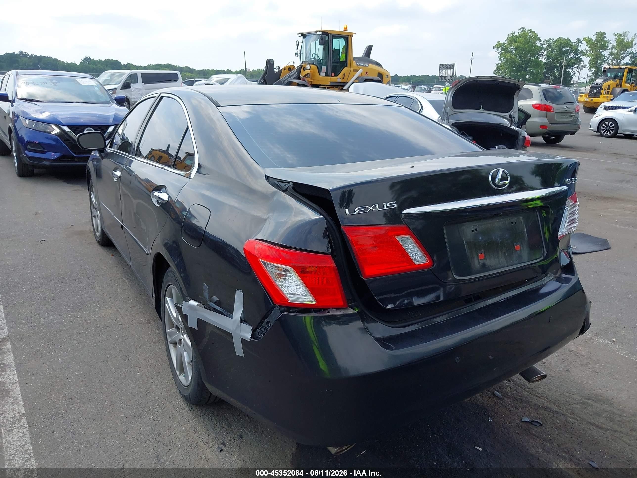 2008 Lexus Es 350   Gray vin: JTHBJ46G982245072