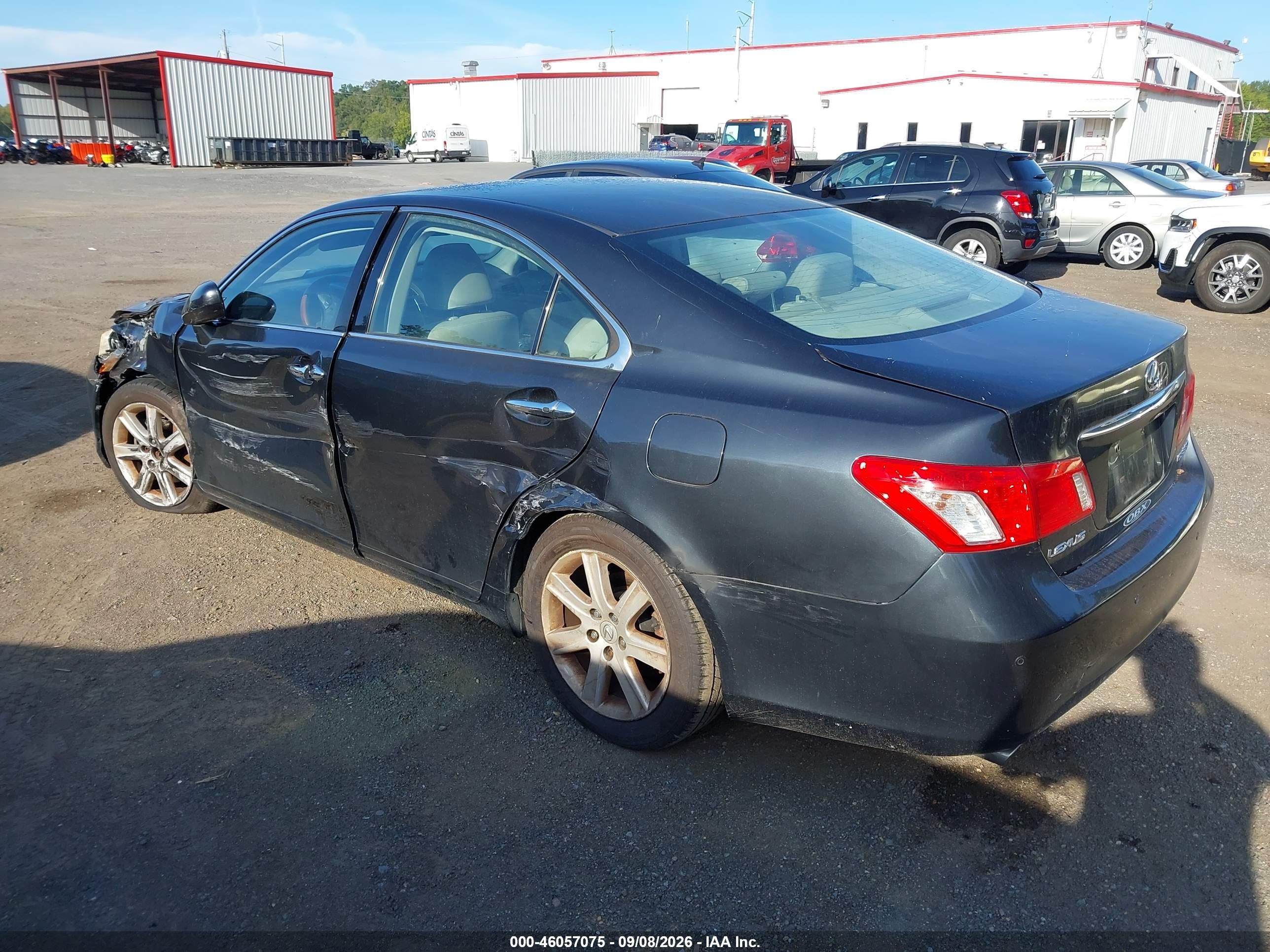 2008 Lexus Es 350   Gray vin: JTHBJ46G982255746