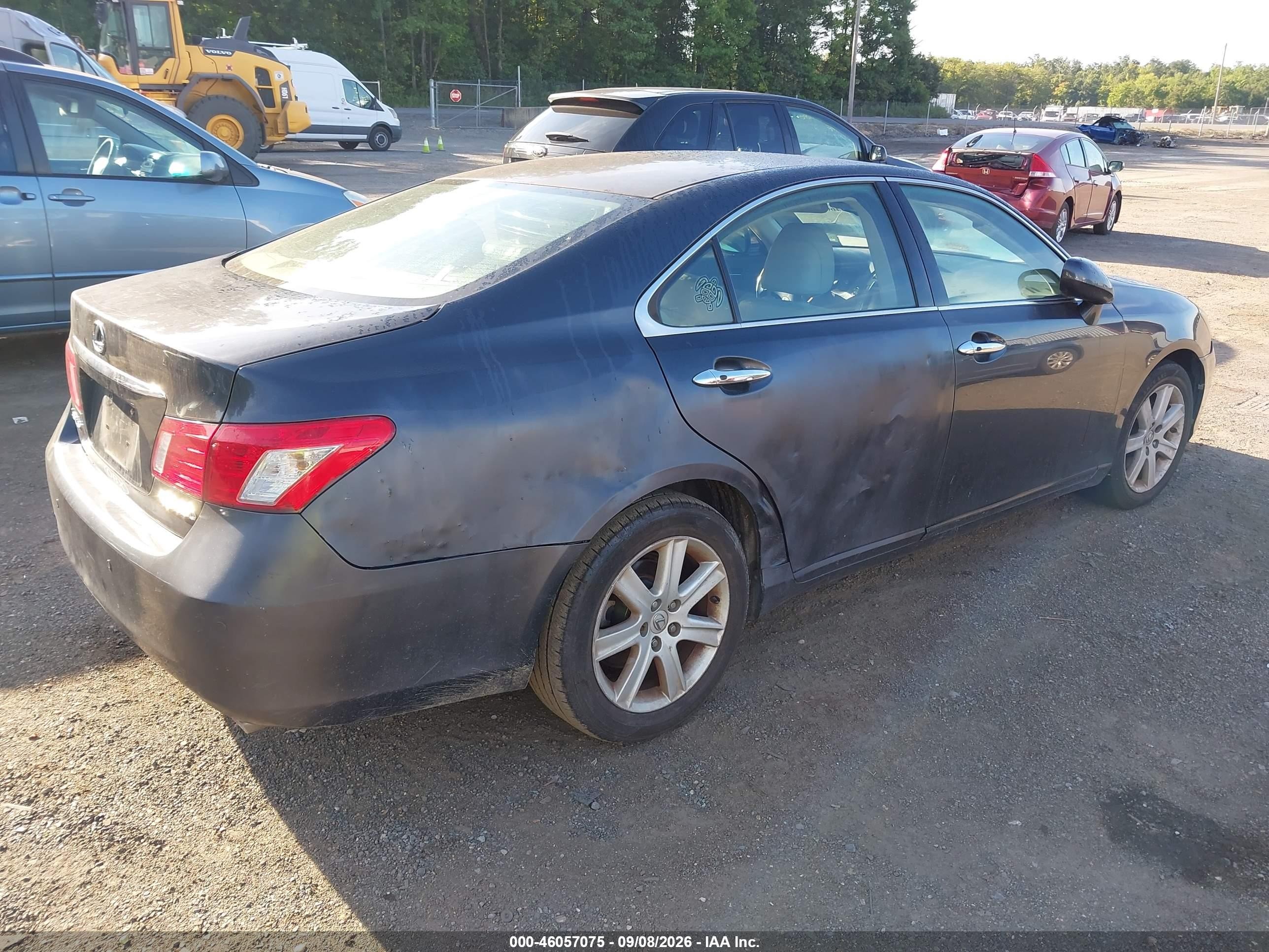 2008 Lexus Es 350   Gray vin: JTHBJ46G982255746