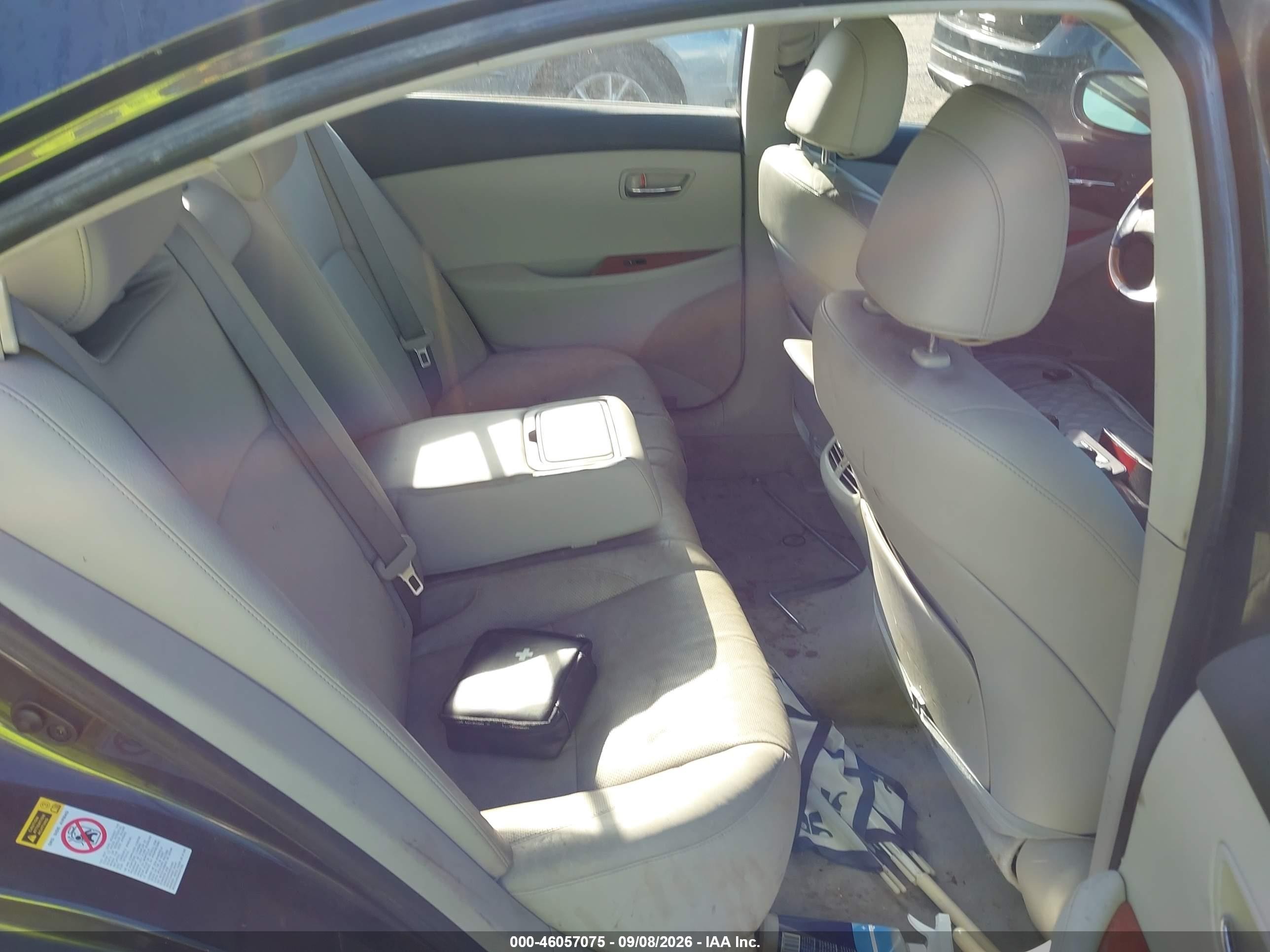 2008 Lexus Es 350   Gray vin: JTHBJ46G982255746