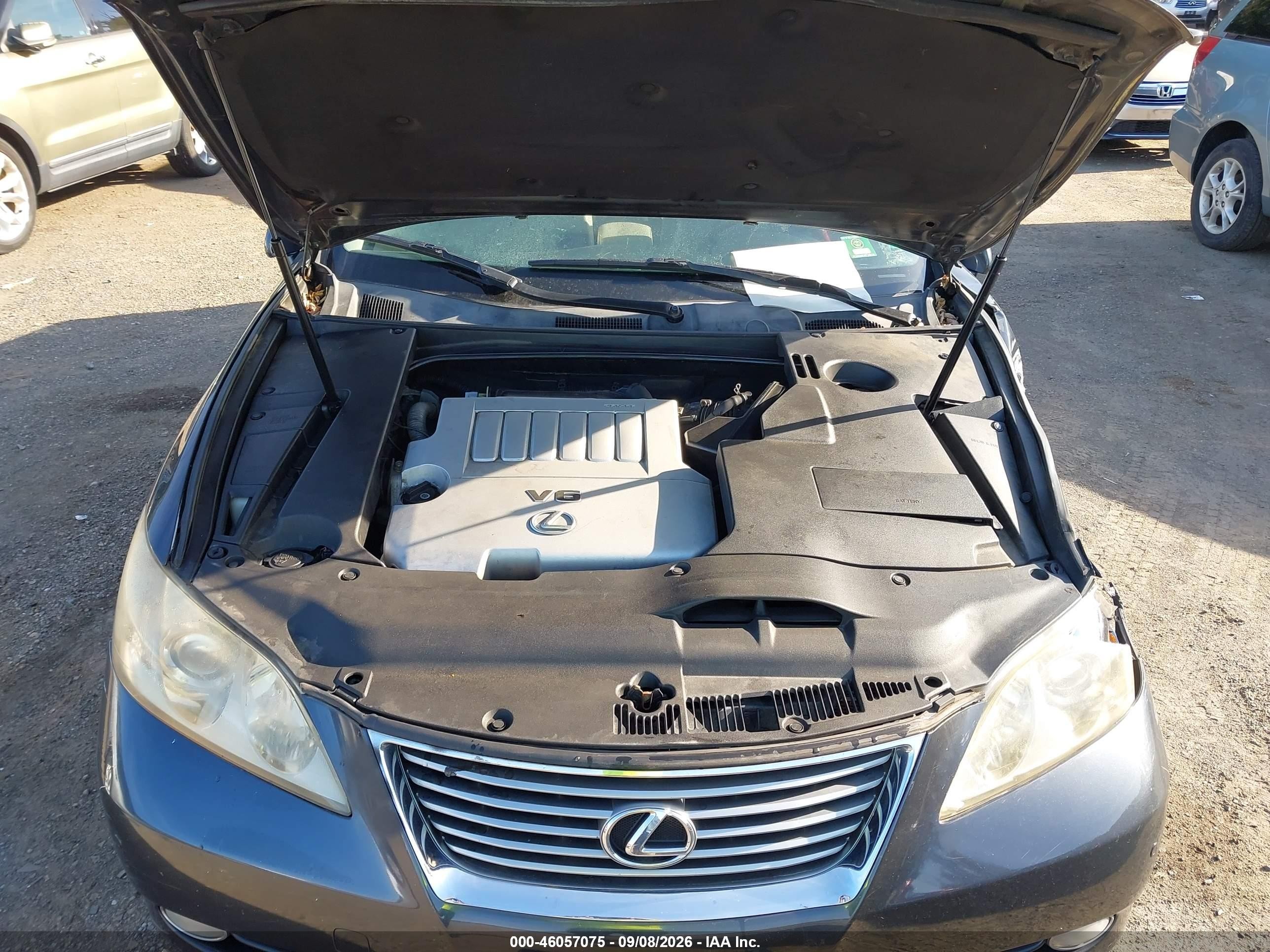 2008 Lexus Es 350   Gray vin: JTHBJ46G982255746