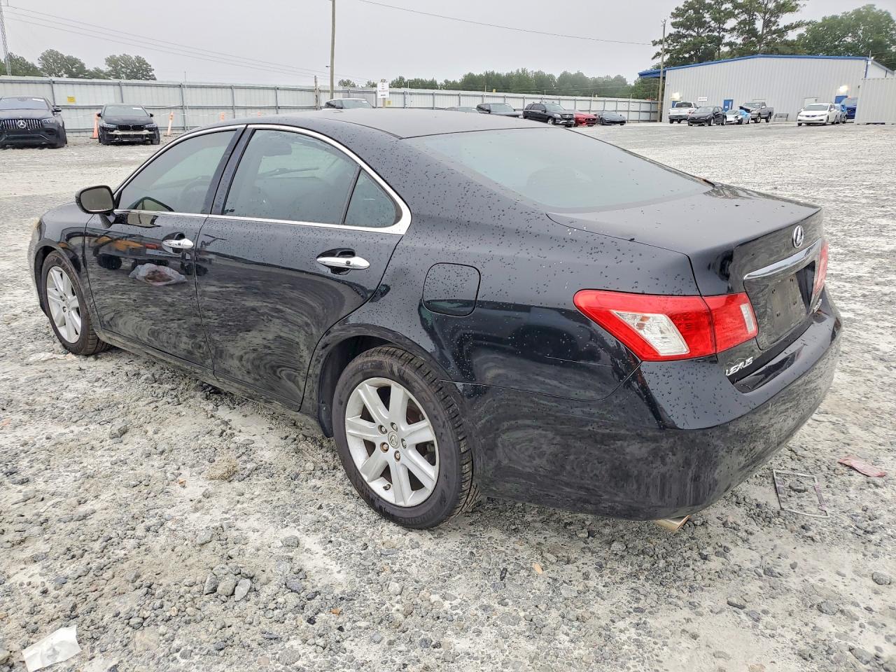 2008 Lexus Es 350 Black vin: JTHBJ46G982258209