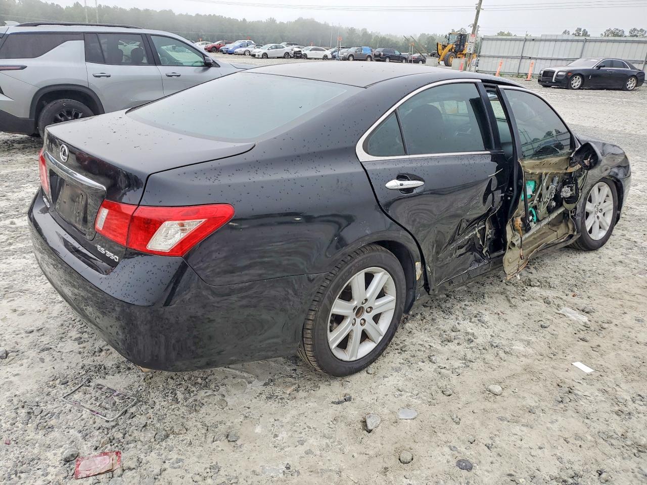 2008 Lexus Es 350 Black vin: JTHBJ46G982258209