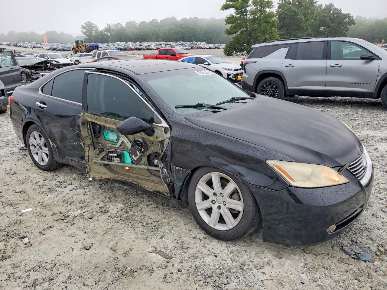 2008 Lexus Es 350 Black vin: JTHBJ46G982258209