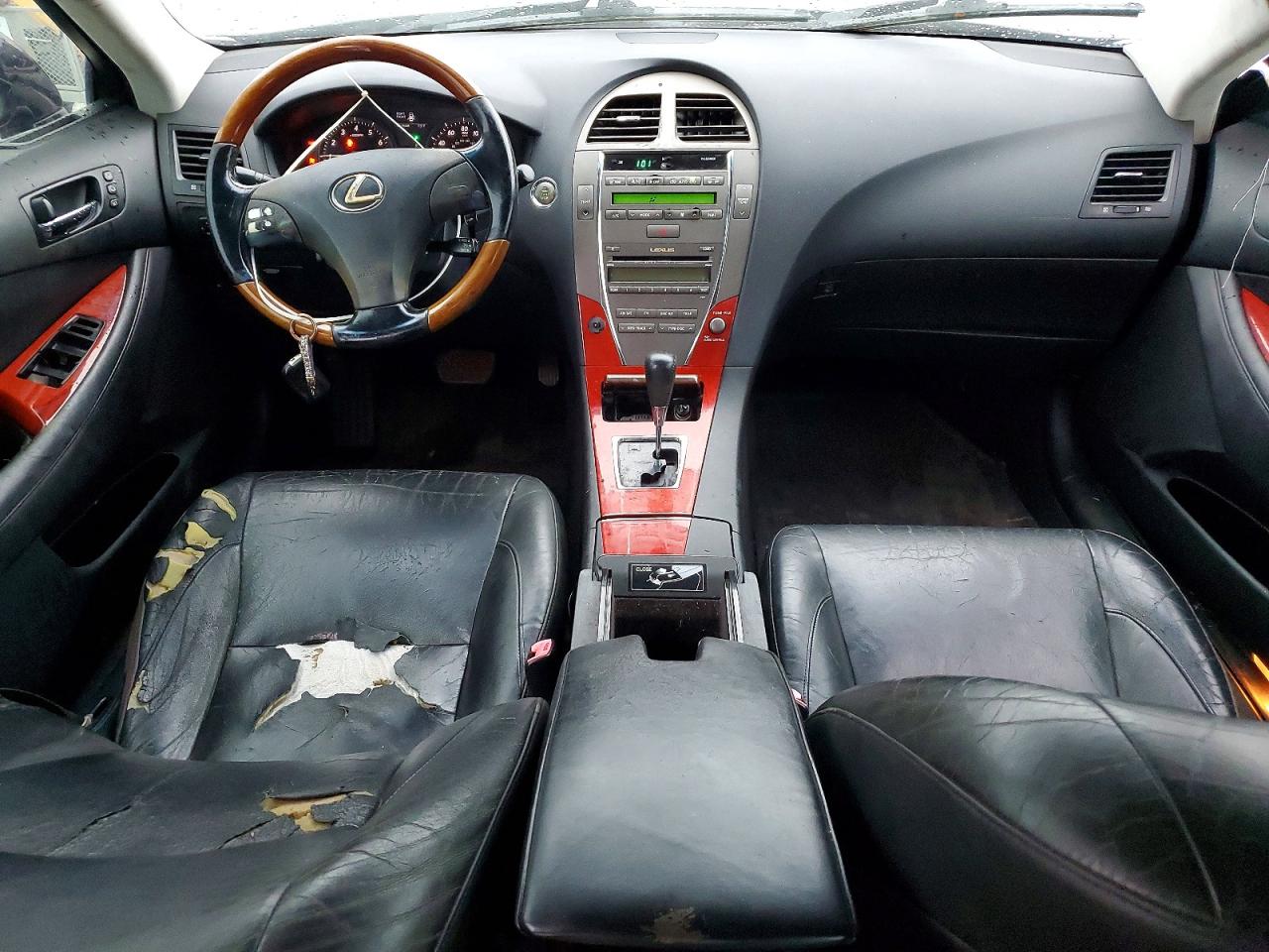 2008 Lexus Es 350 Black vin: JTHBJ46G982258209
