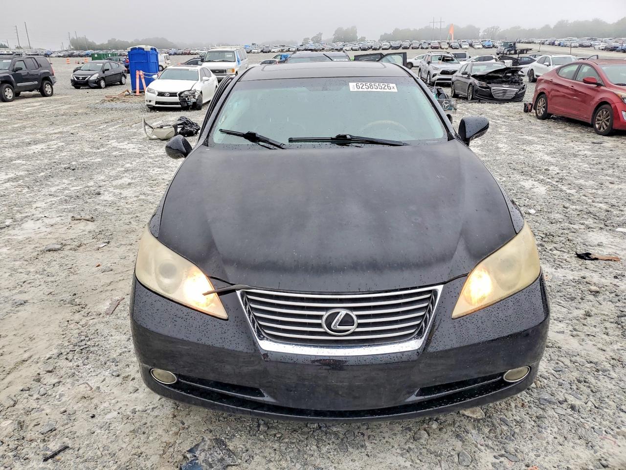 2008 Lexus Es 350 Black vin: JTHBJ46G982258209