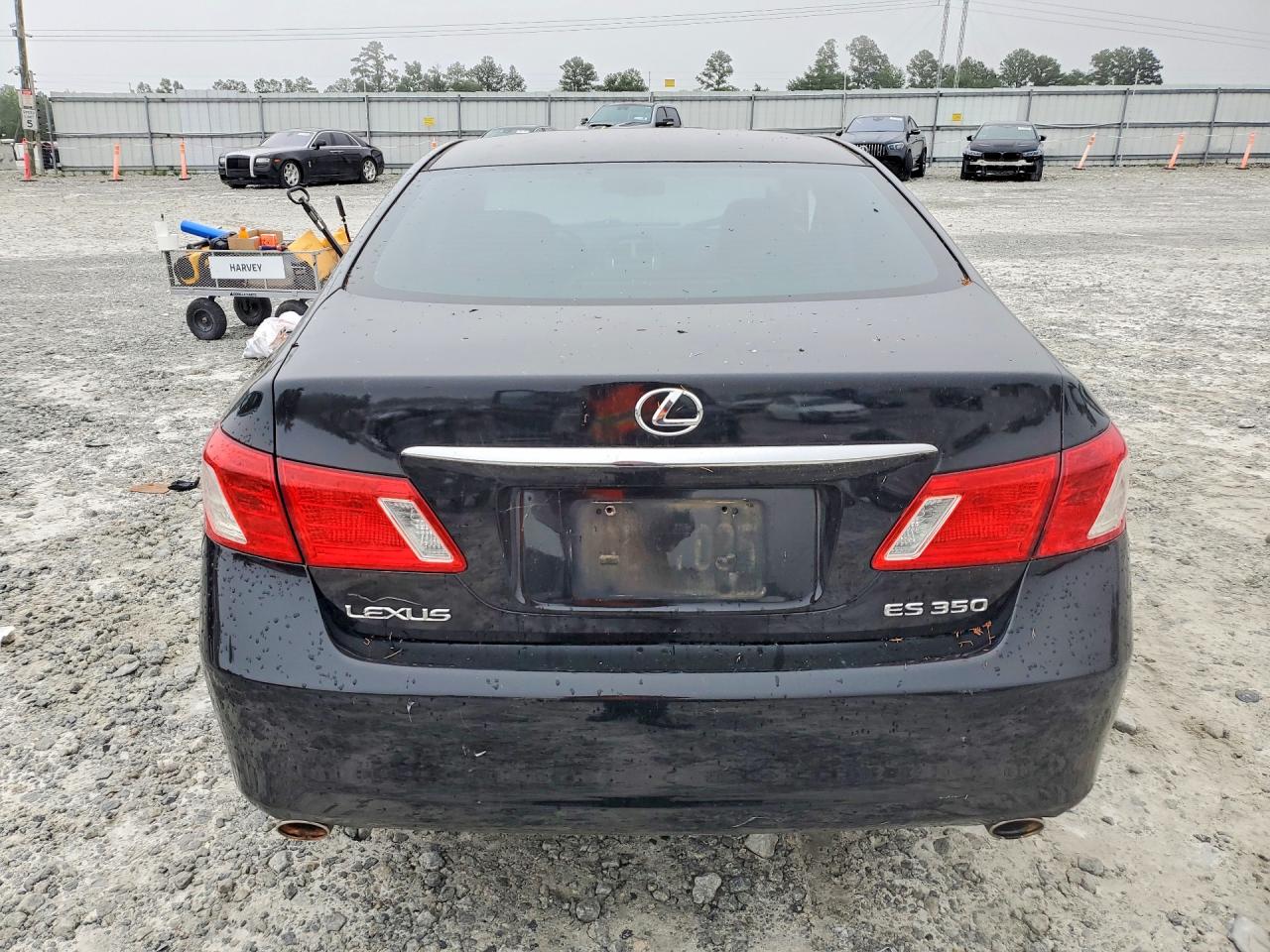 2008 Lexus Es 350 Black vin: JTHBJ46G982258209