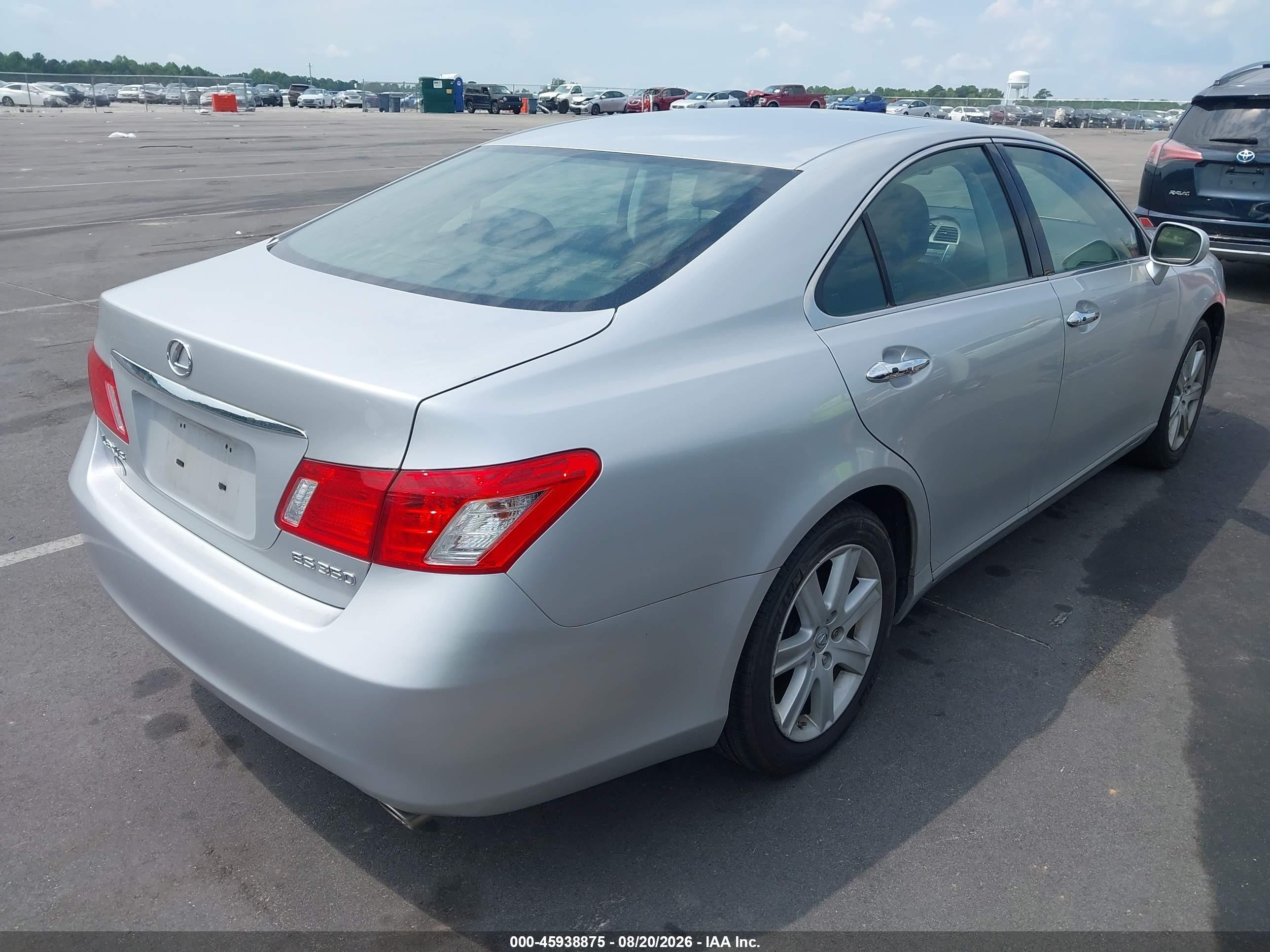 2008 Lexus Es 350   Silver vin: JTHBJ46G982264219
