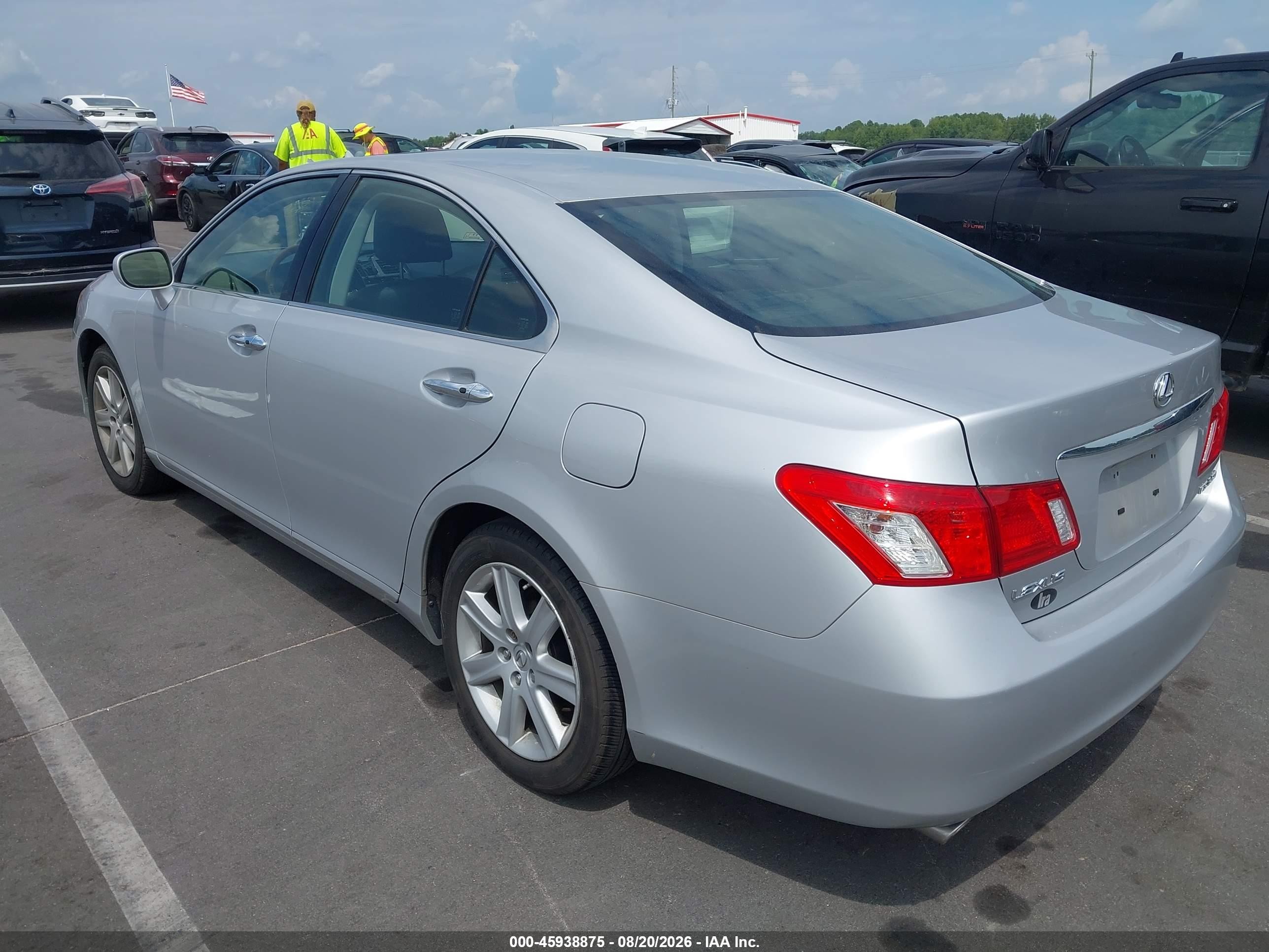 2008 Lexus Es 350   Silver vin: JTHBJ46G982264219