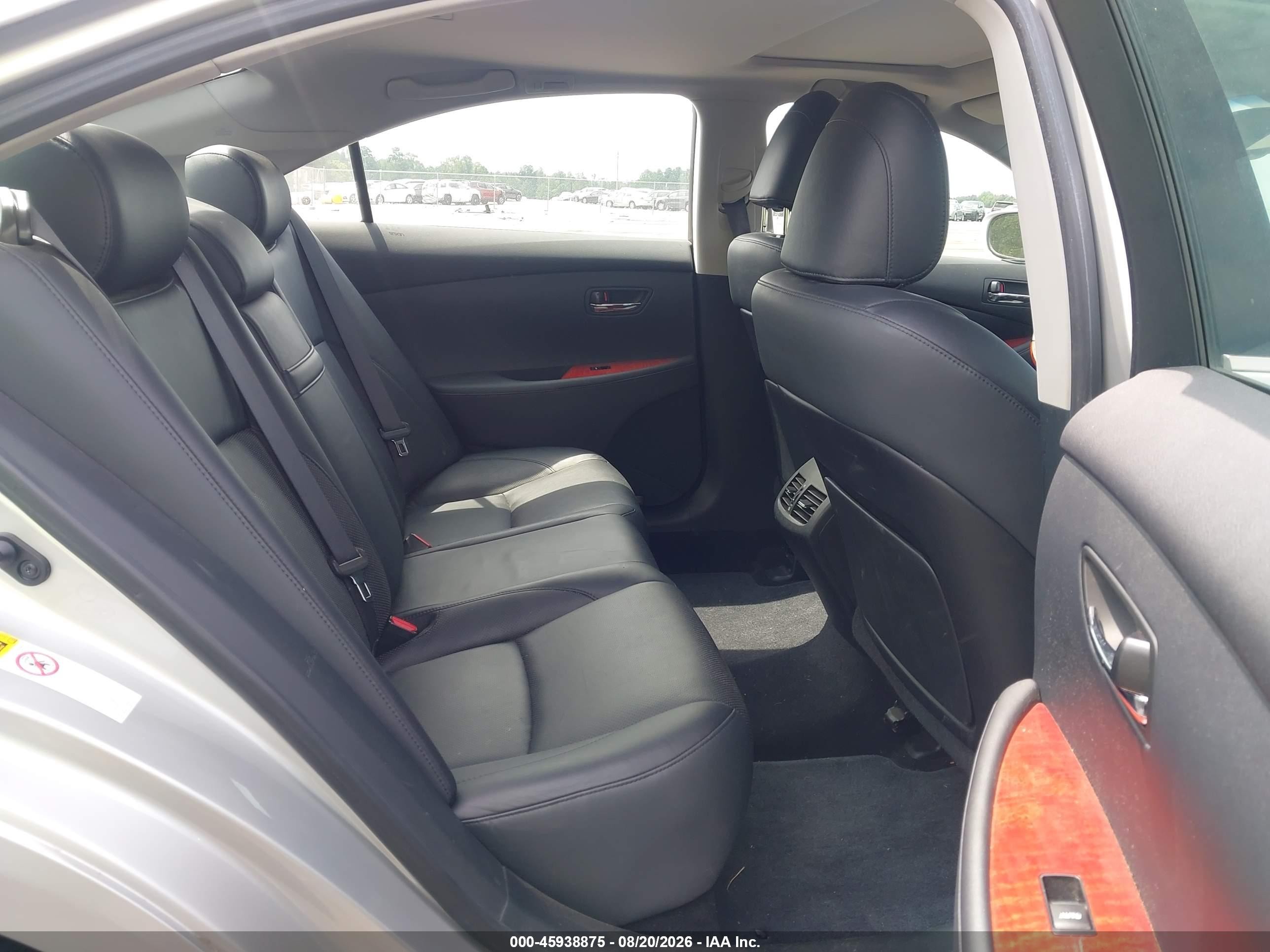 2008 Lexus Es 350   Silver vin: JTHBJ46G982264219