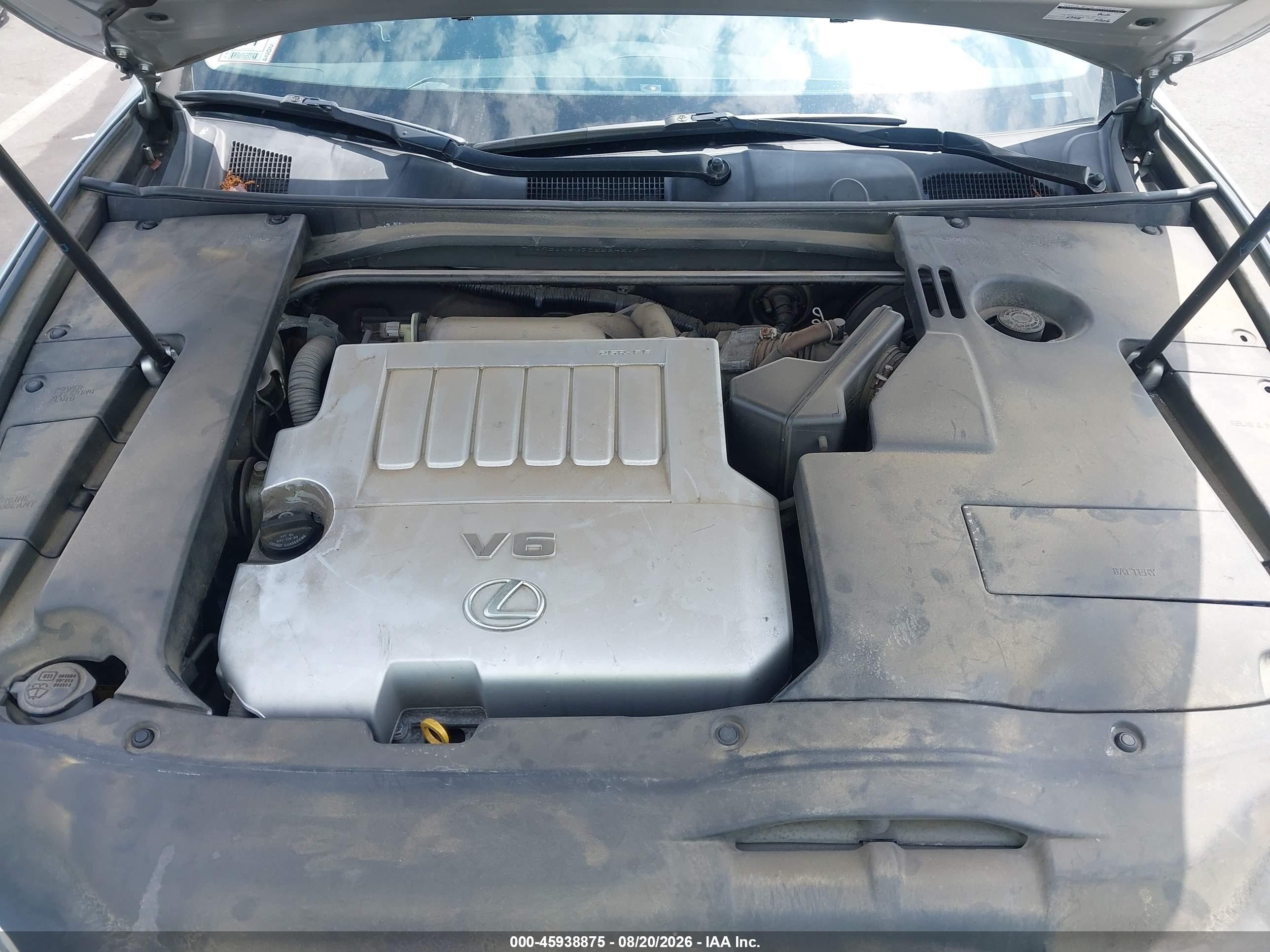 2008 Lexus Es 350   Silver vin: JTHBJ46G982264219