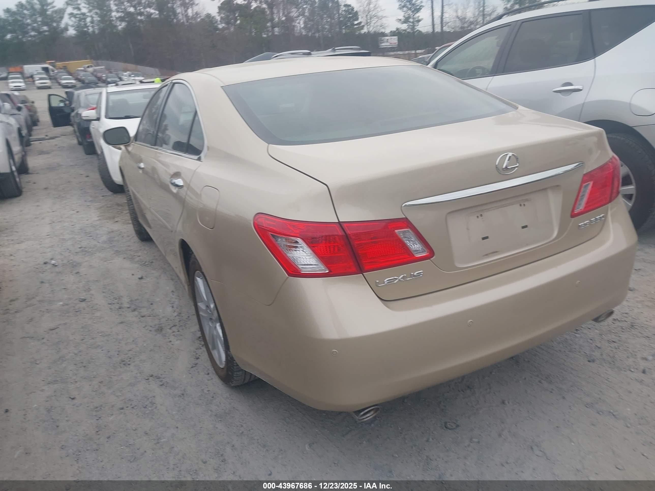 2008 Lexus Es 350   Gold vin: JTHBJ46G982266049