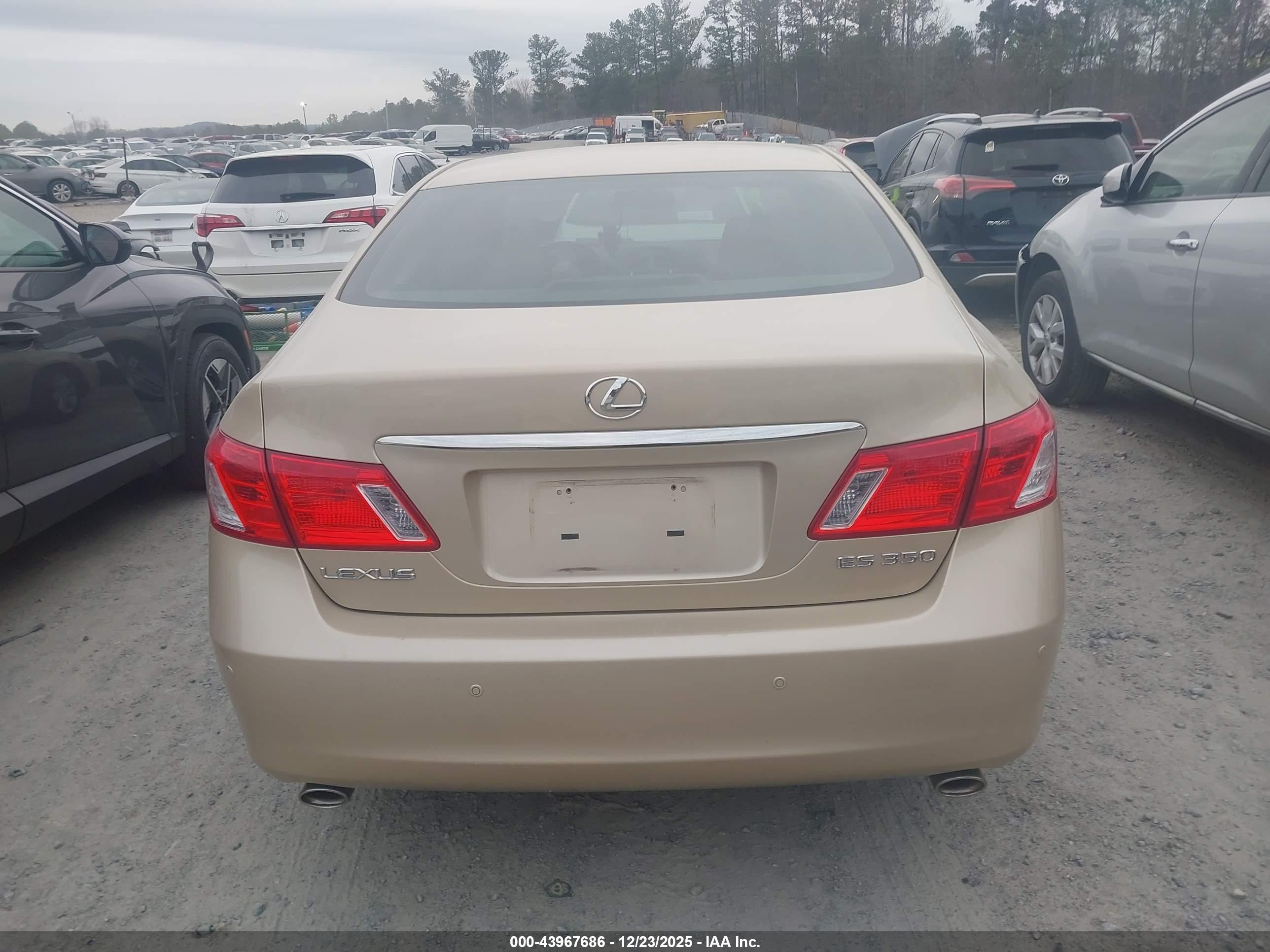2008 Lexus Es 350   Gold vin: JTHBJ46G982266049