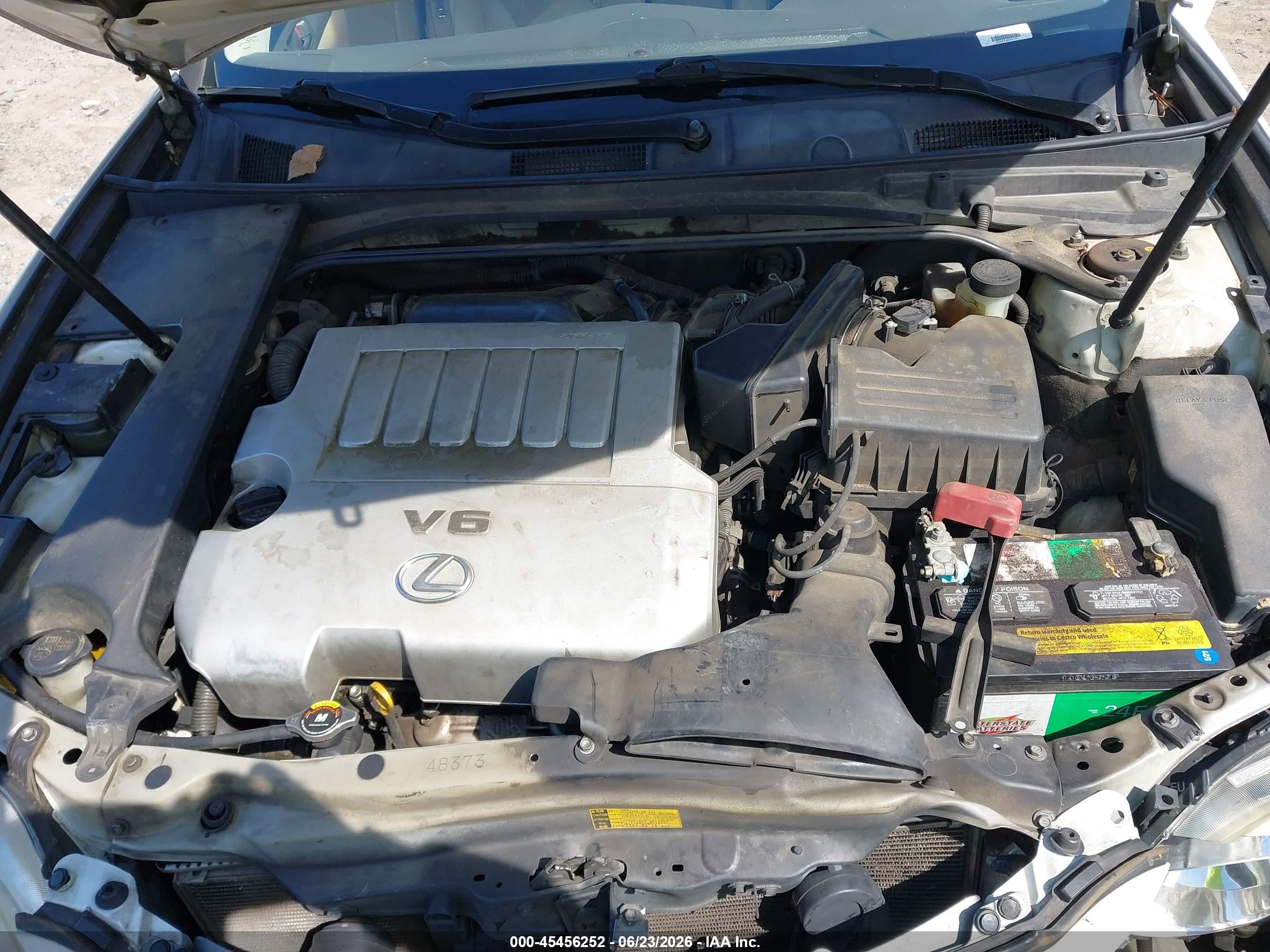 2008 Lexus Es 350   White vin: JTHBJ46G982266374