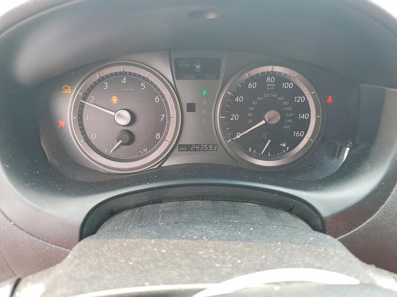 2008 Lexus Es 350 Black vin: JTHBJ46G982269226