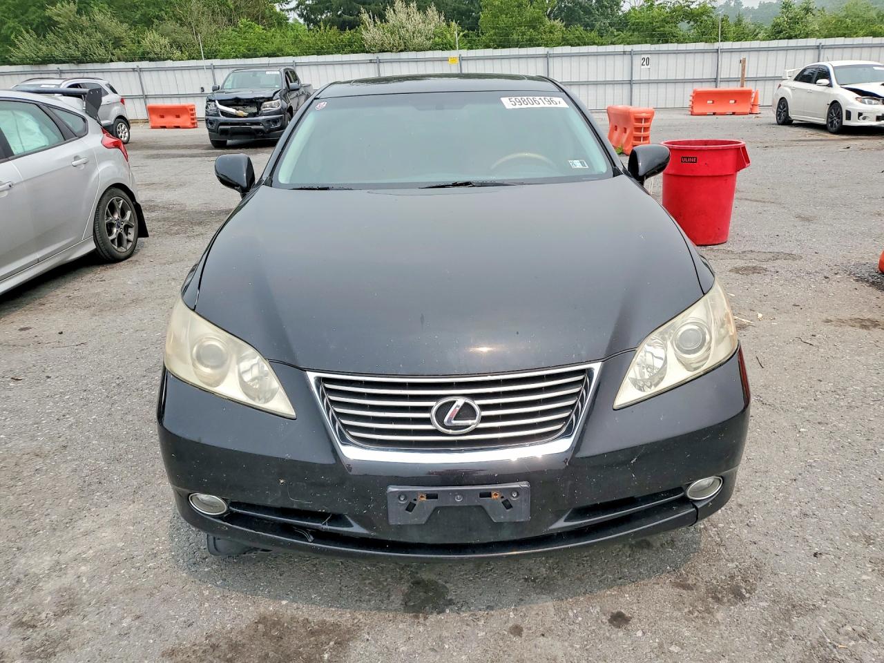 2008 Lexus Es 350 Black vin: JTHBJ46G982269226