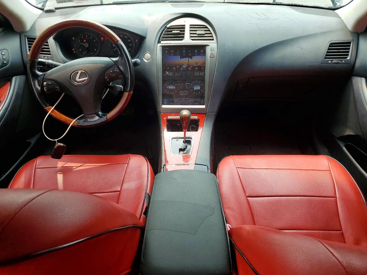2008 Lexus Es 350 Black vin: JTHBJ46G982269226