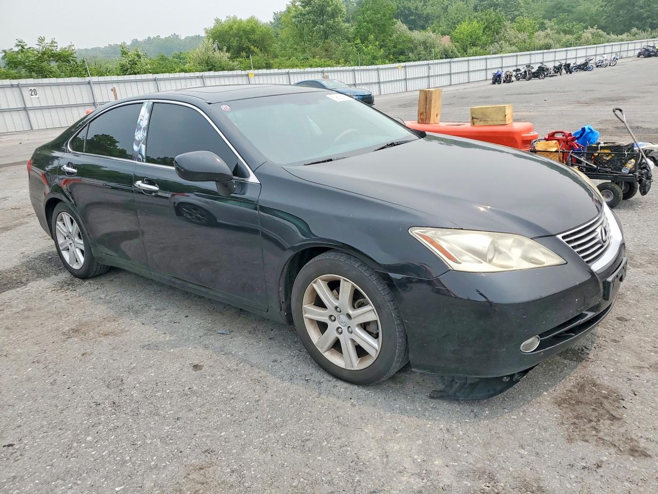 2008 Lexus Es 350 Black vin: JTHBJ46G982269226