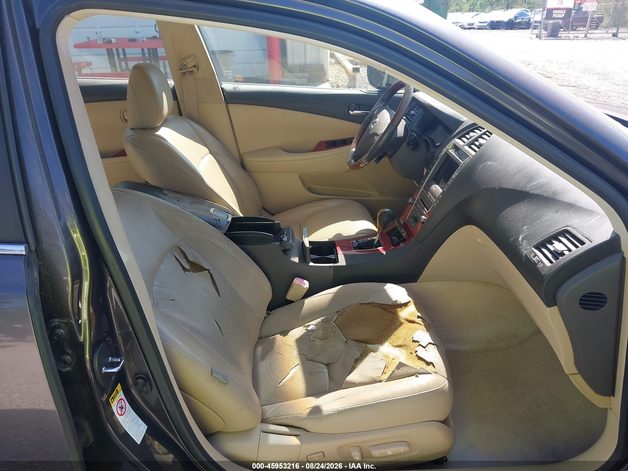 2008 Lexus Es 350   Gray vin: JTHBJ46G982270103