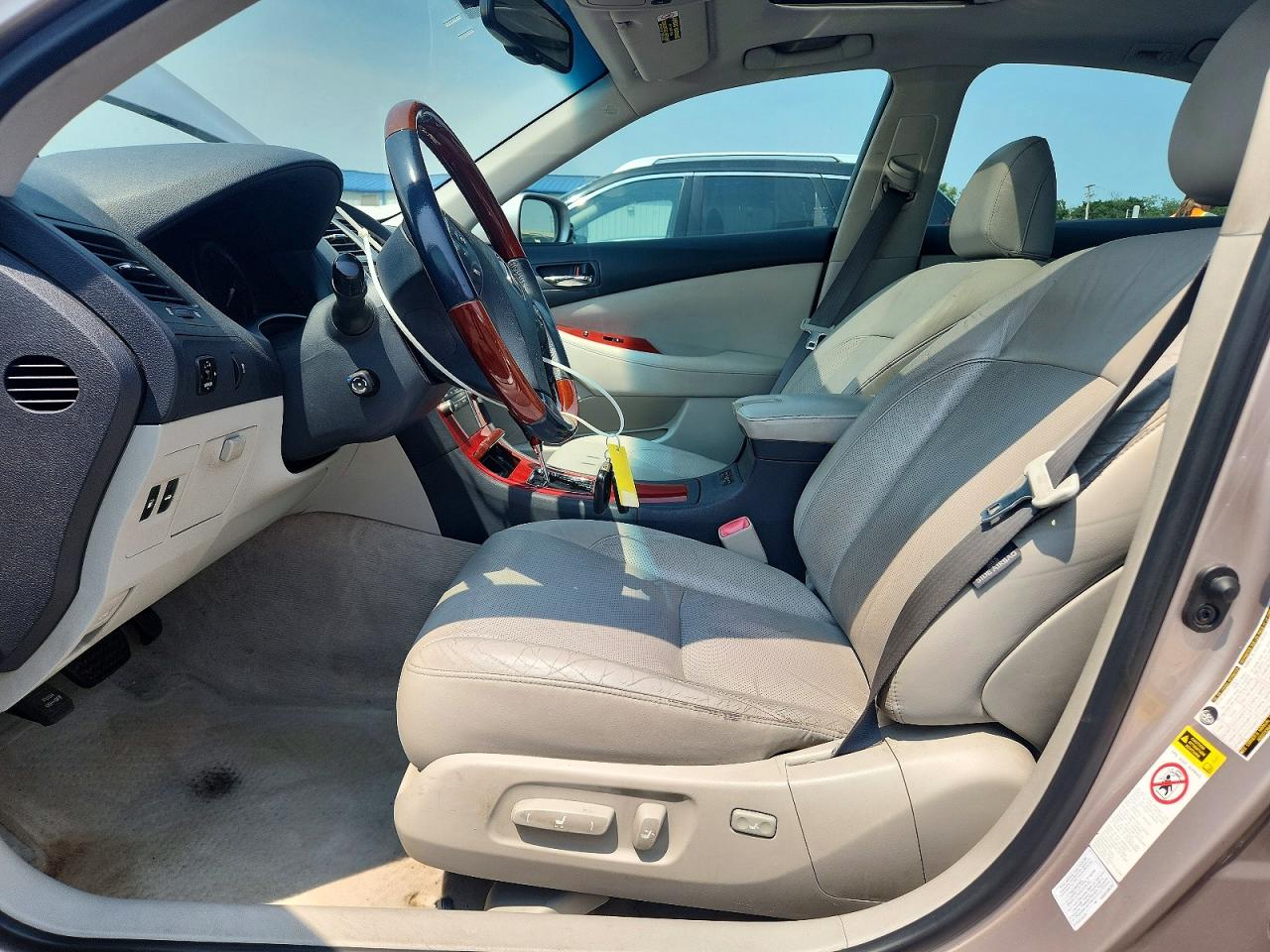 2008 Lexus Es 350 Silver vin: JTHBJ46G982272126