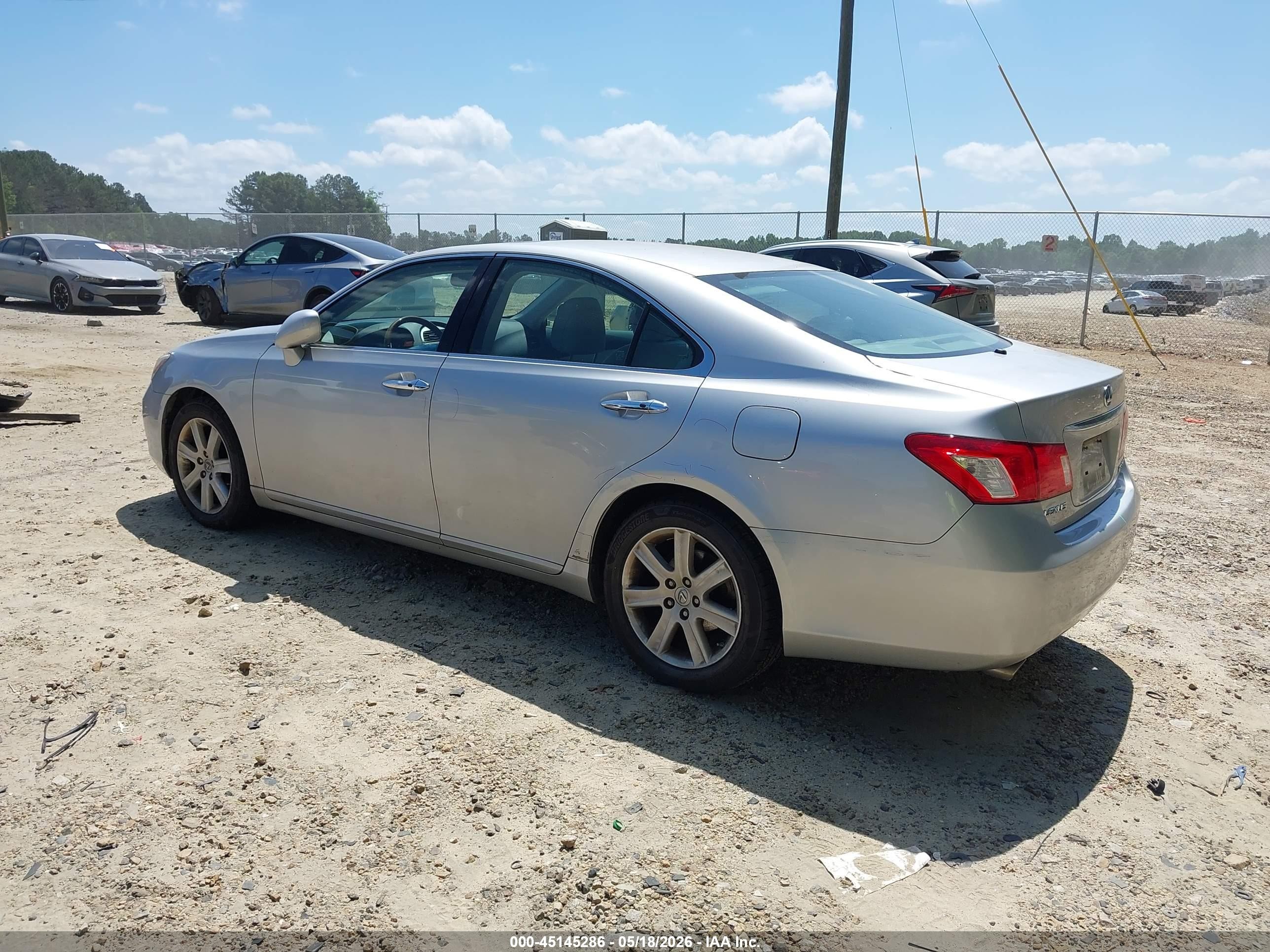 2009 Lexus Es 350   Silver vin: JTHBJ46G992276193