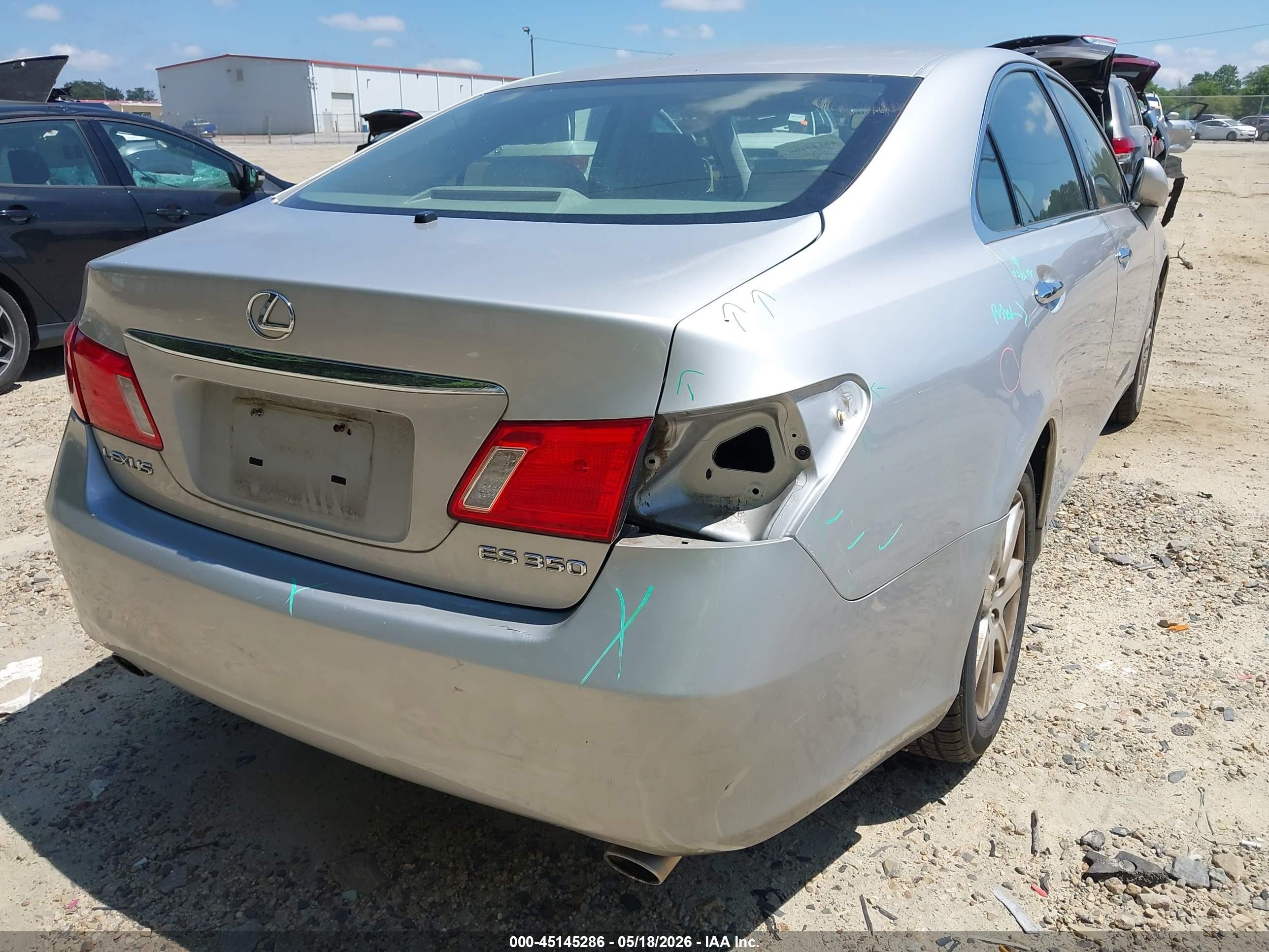 2009 Lexus Es 350   Silver vin: JTHBJ46G992276193