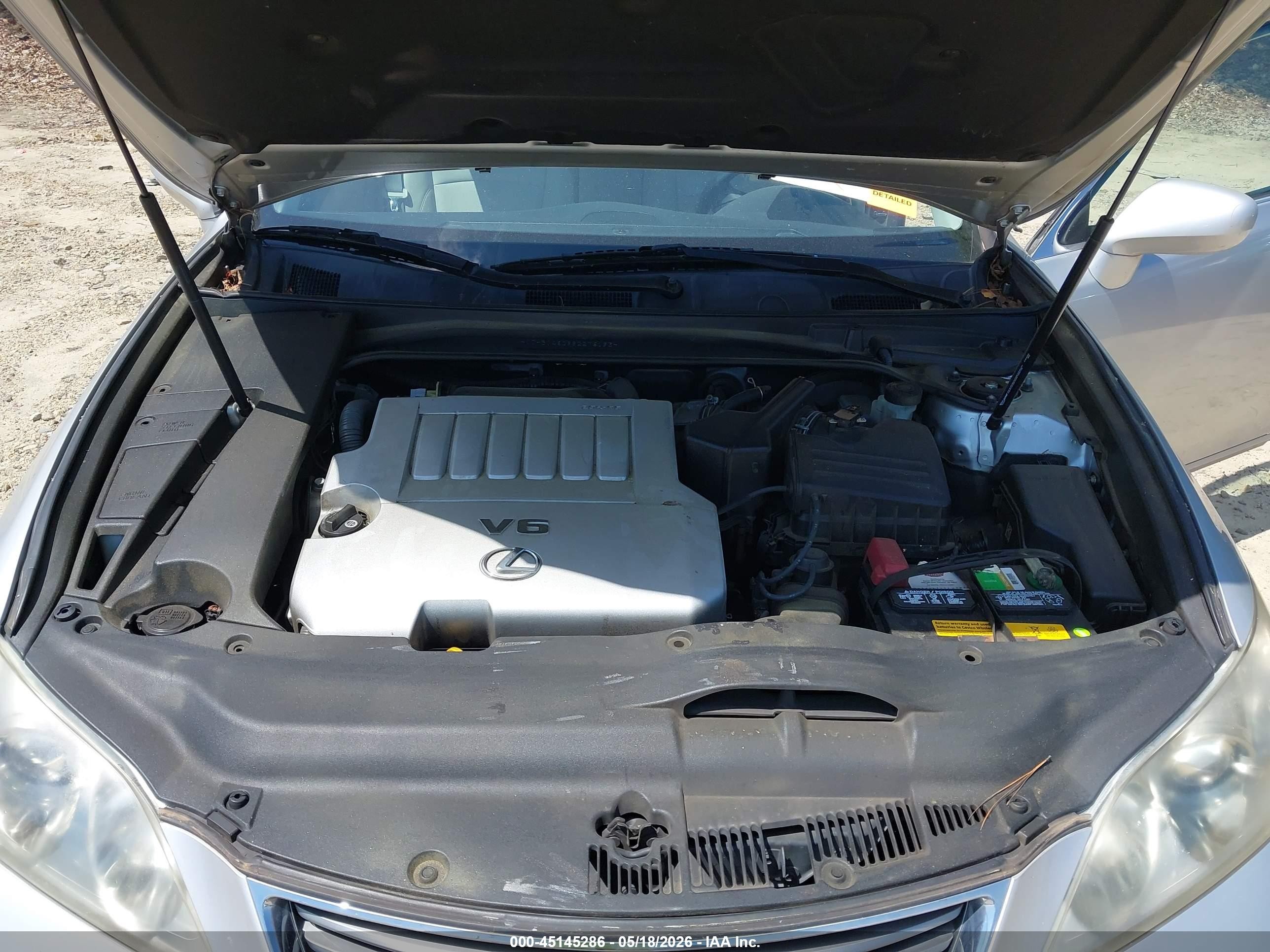 2009 Lexus Es 350   Silver vin: JTHBJ46G992276193