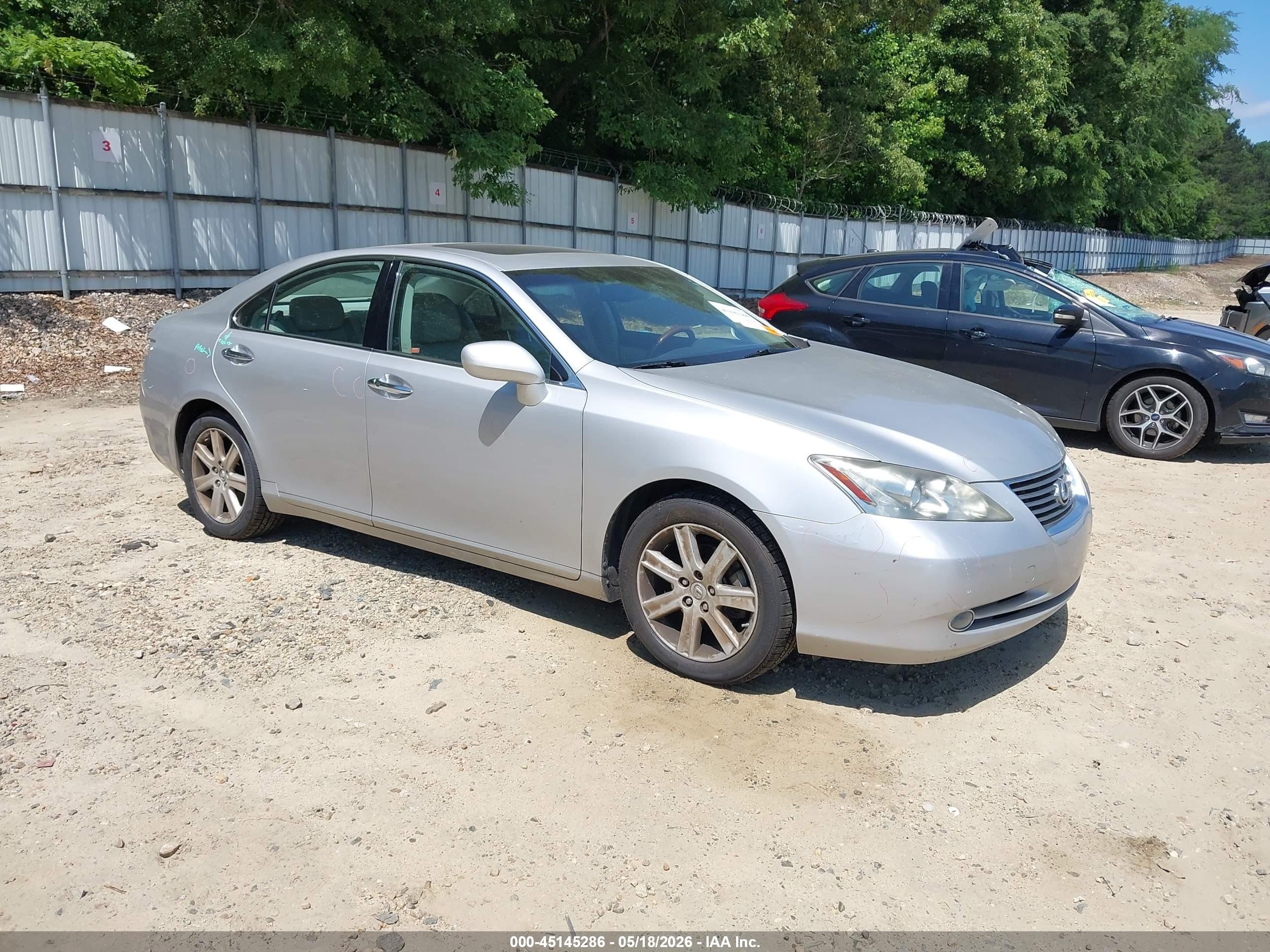 2009 Lexus Es 350   Silver vin: JTHBJ46G992276193