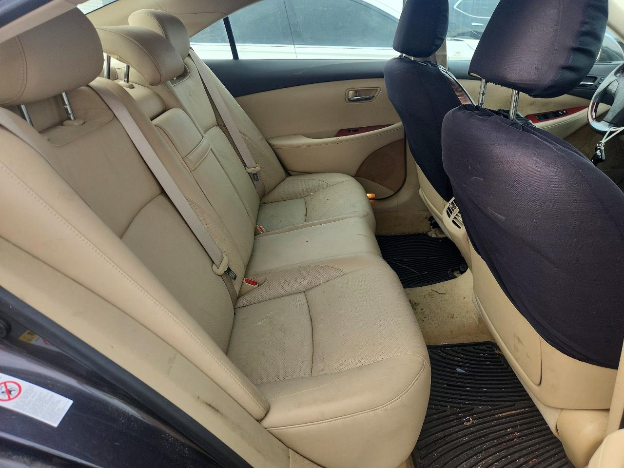 2009 Lexus Es 350 Black vin: JTHBJ46G992278476