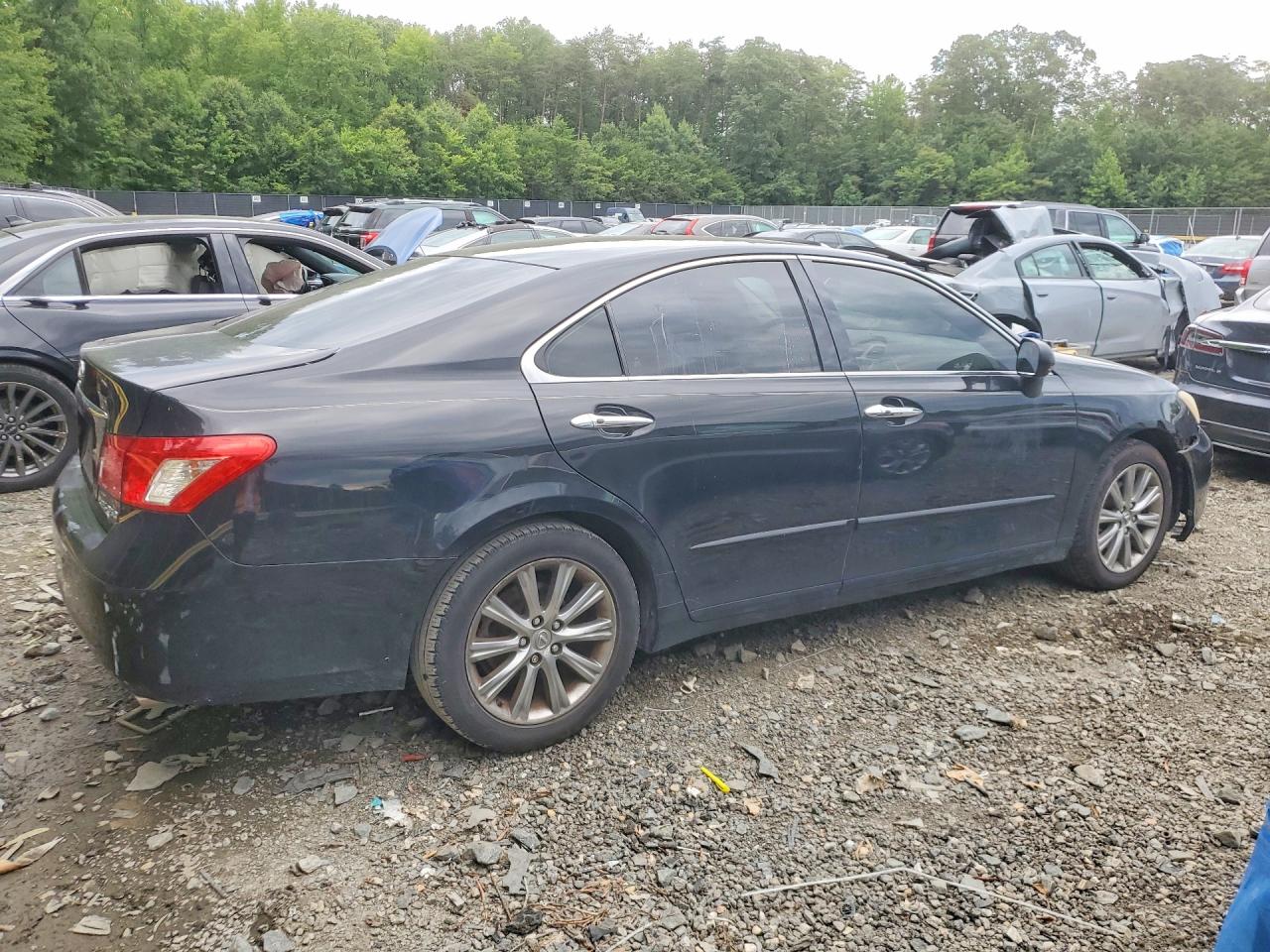 2009 Lexus Es 350 Black vin: JTHBJ46G992280325
