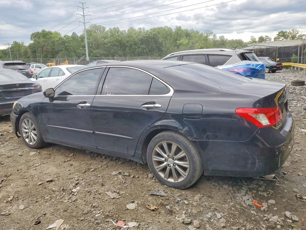 2009 Lexus Es 350 Black vin: JTHBJ46G992280325