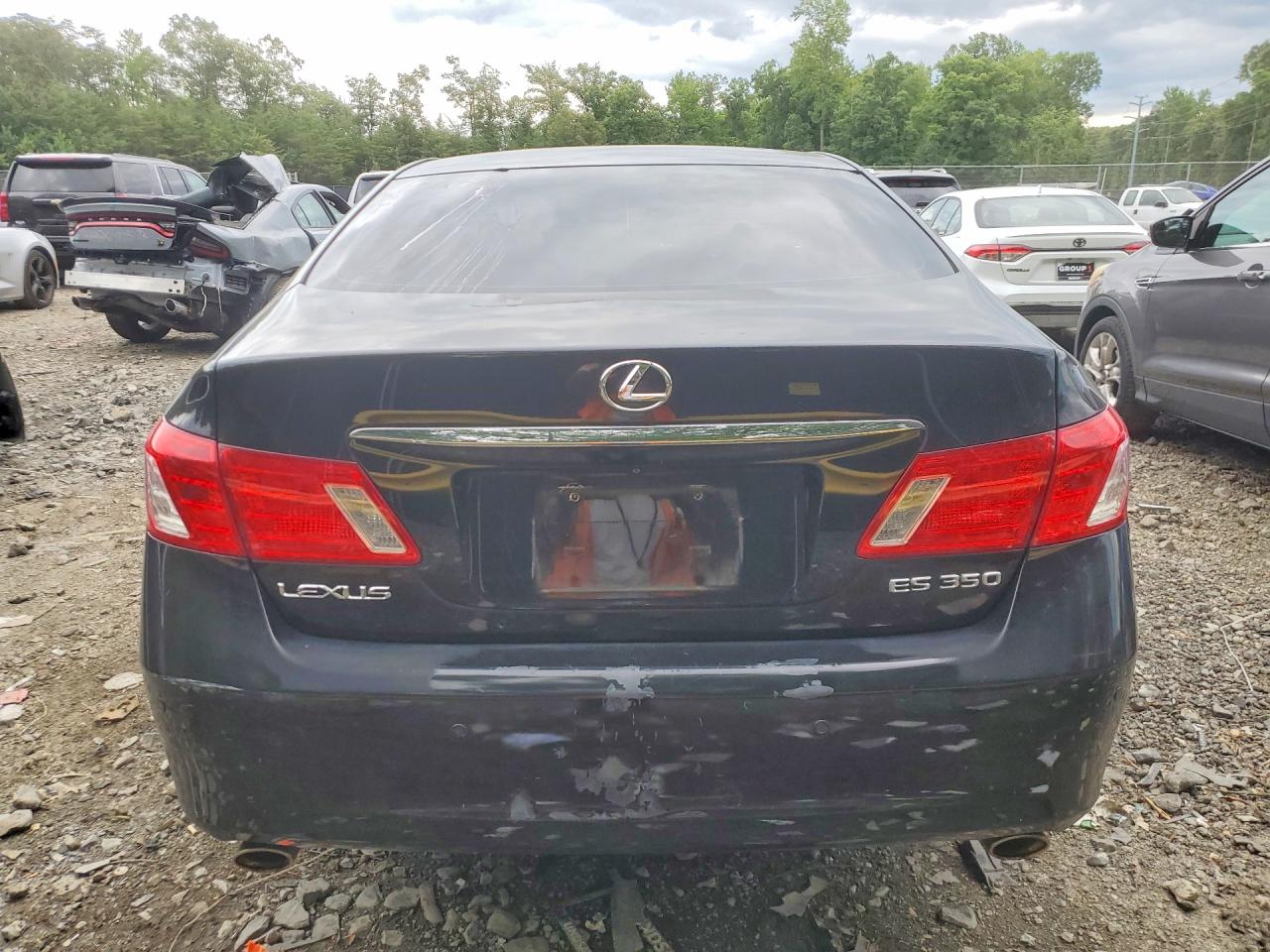 2009 Lexus Es 350 Black vin: JTHBJ46G992280325