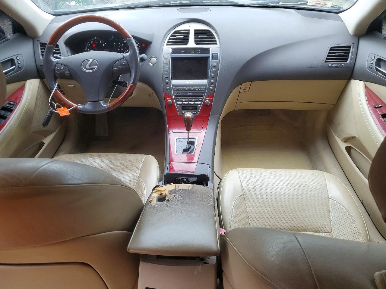 2009 Lexus Es 350 Black vin: JTHBJ46G992280325