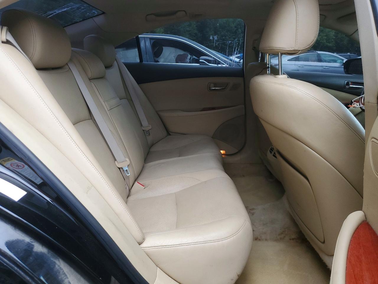 2009 Lexus Es 350 Black vin: JTHBJ46G992280325