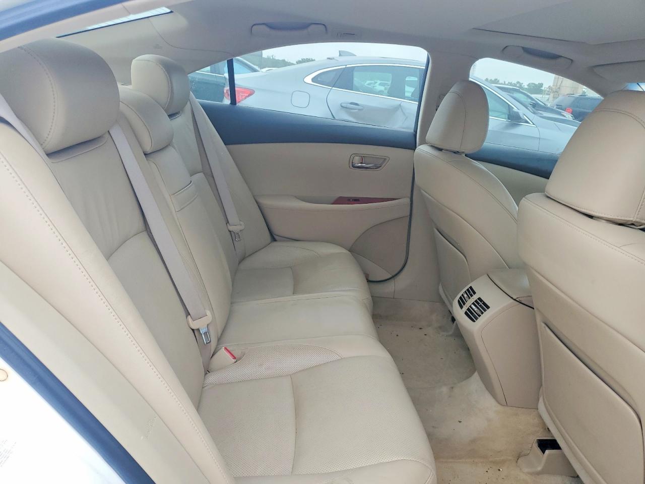 2009 Lexus Es 350 White vin: JTHBJ46G992287405