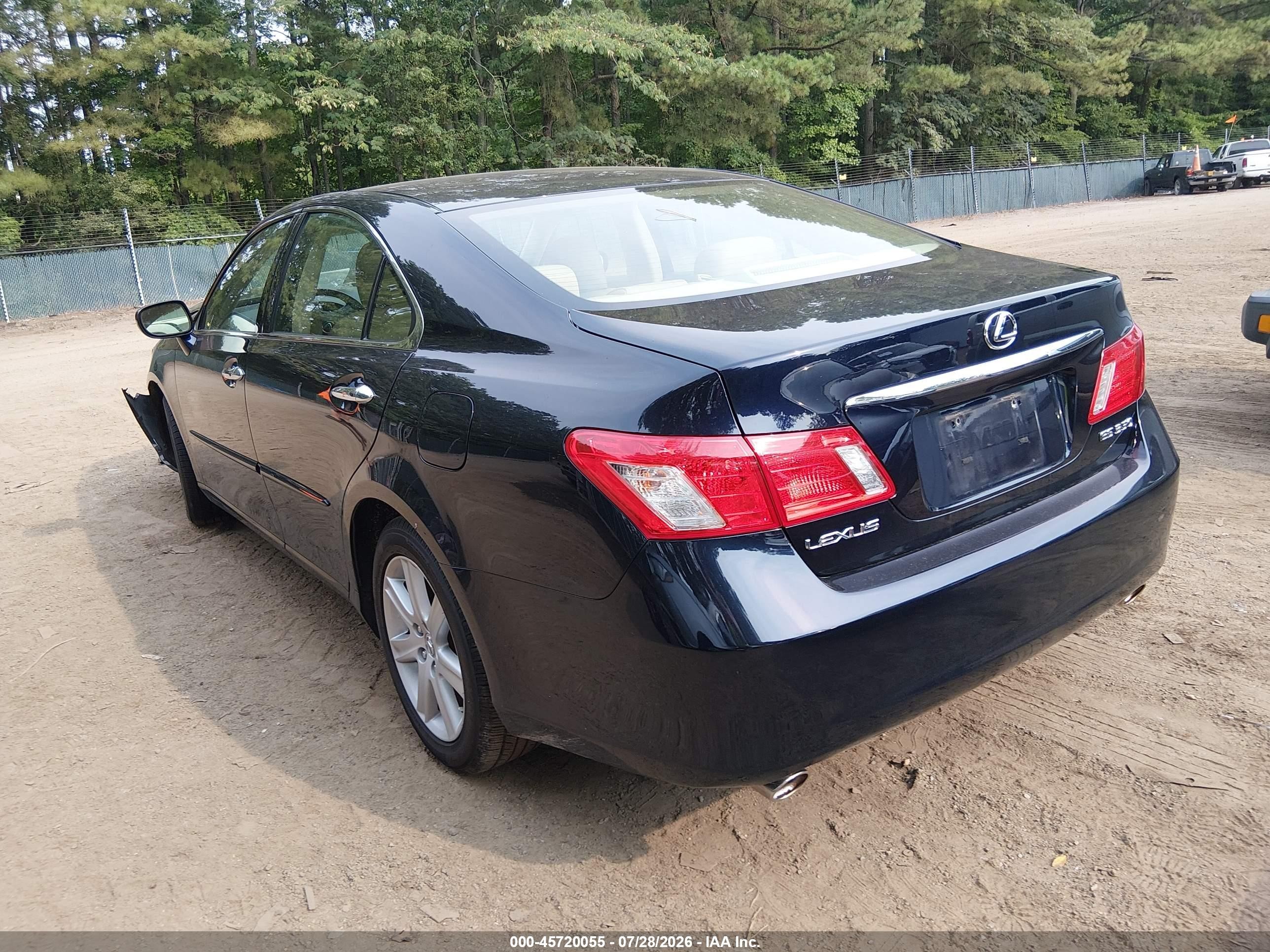 2009 Lexus Es 350   Blue vin: JTHBJ46G992292796