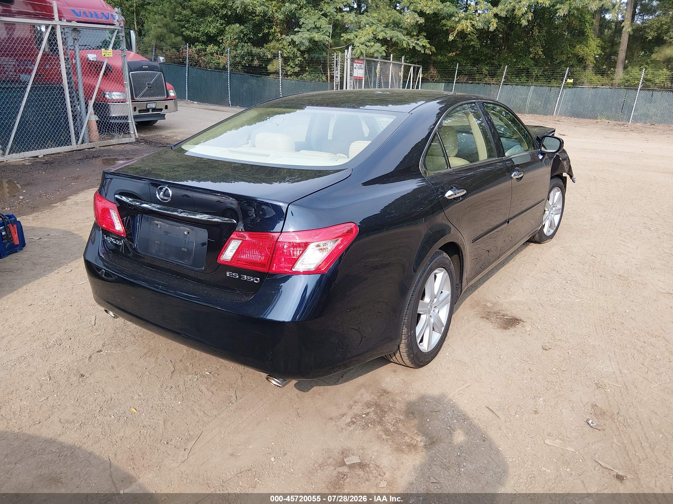 2009 Lexus Es 350   Blue vin: JTHBJ46G992292796