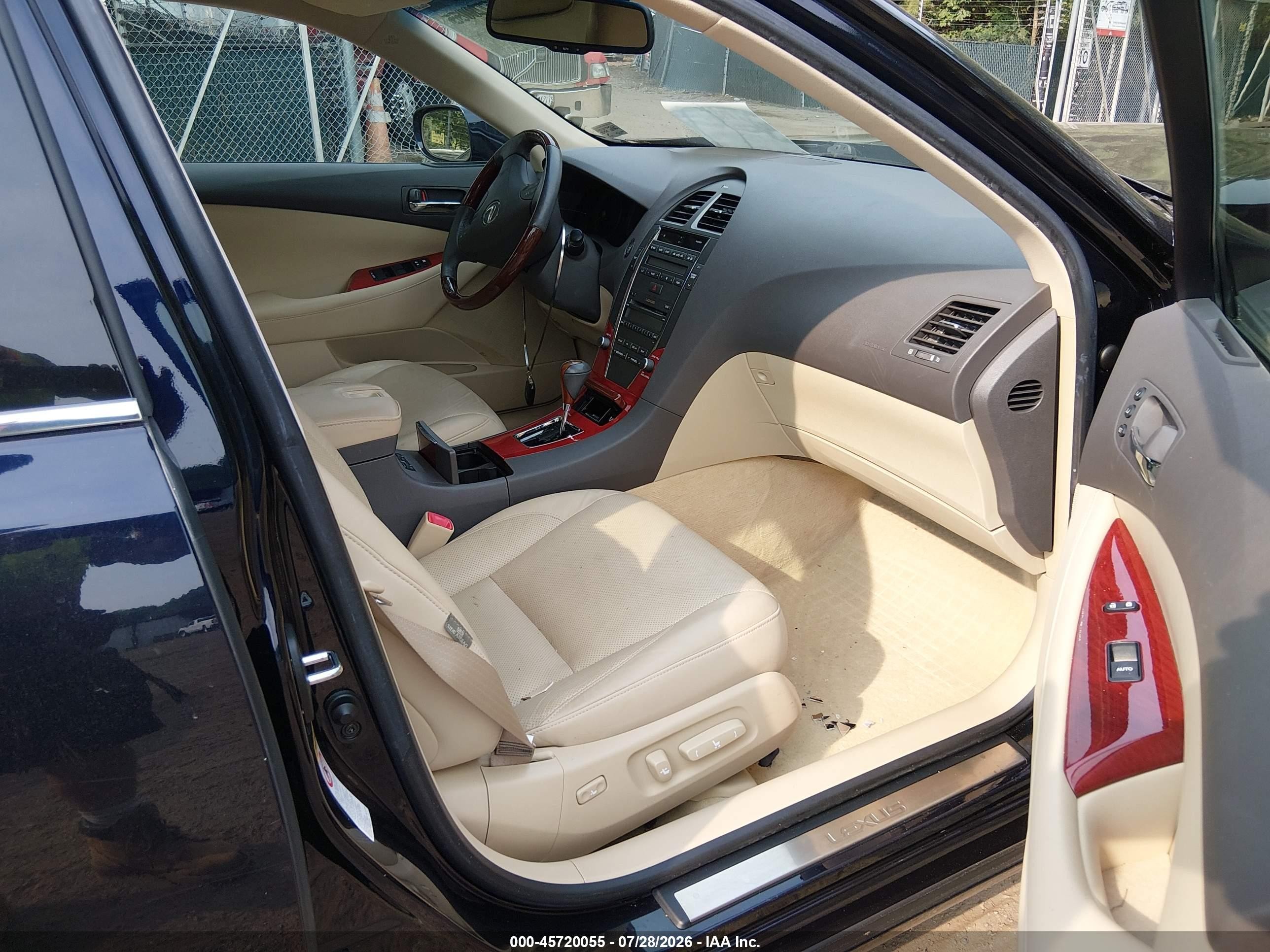 2009 Lexus Es 350   Blue vin: JTHBJ46G992292796