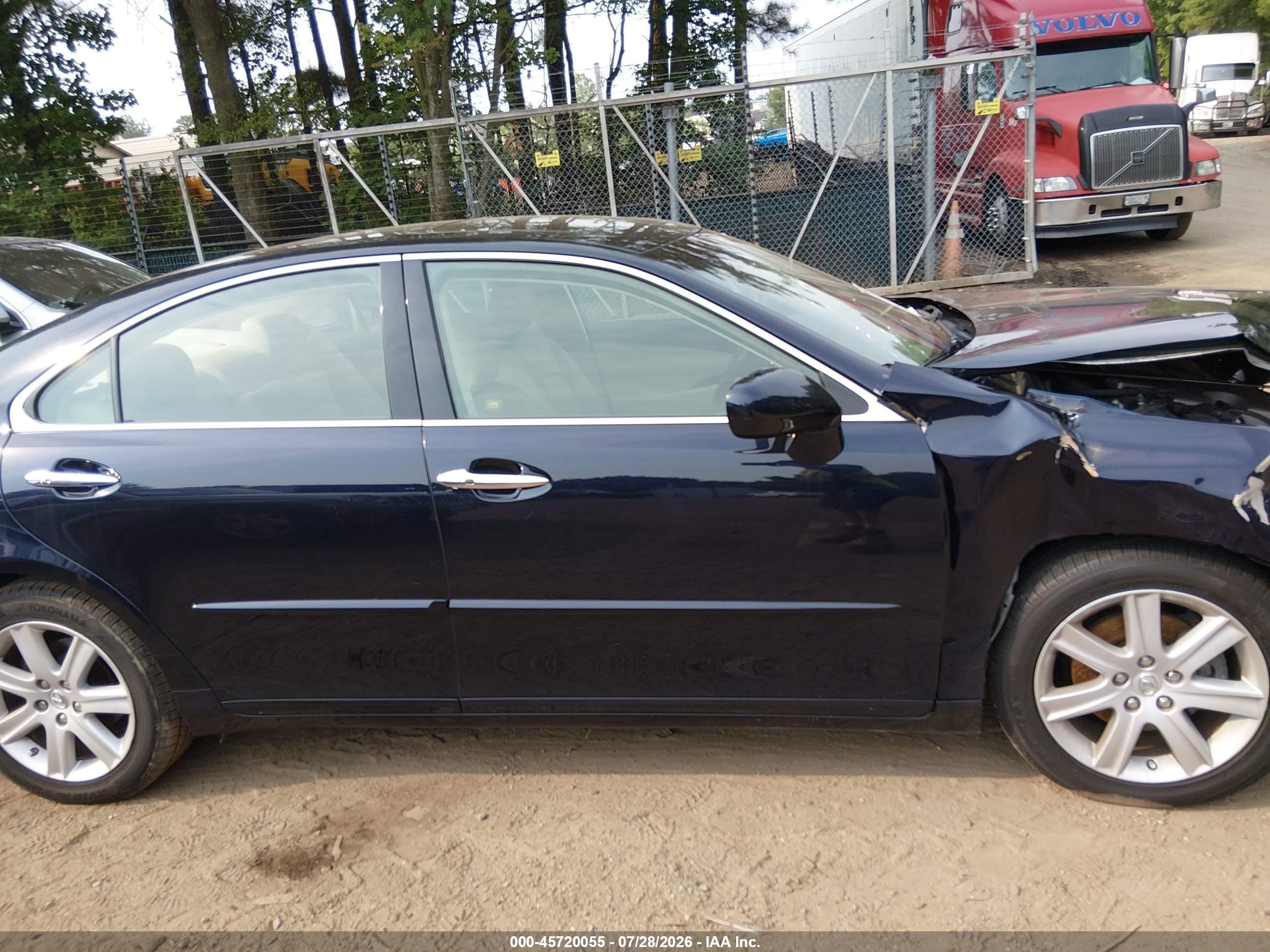 2009 Lexus Es 350   Blue vin: JTHBJ46G992292796